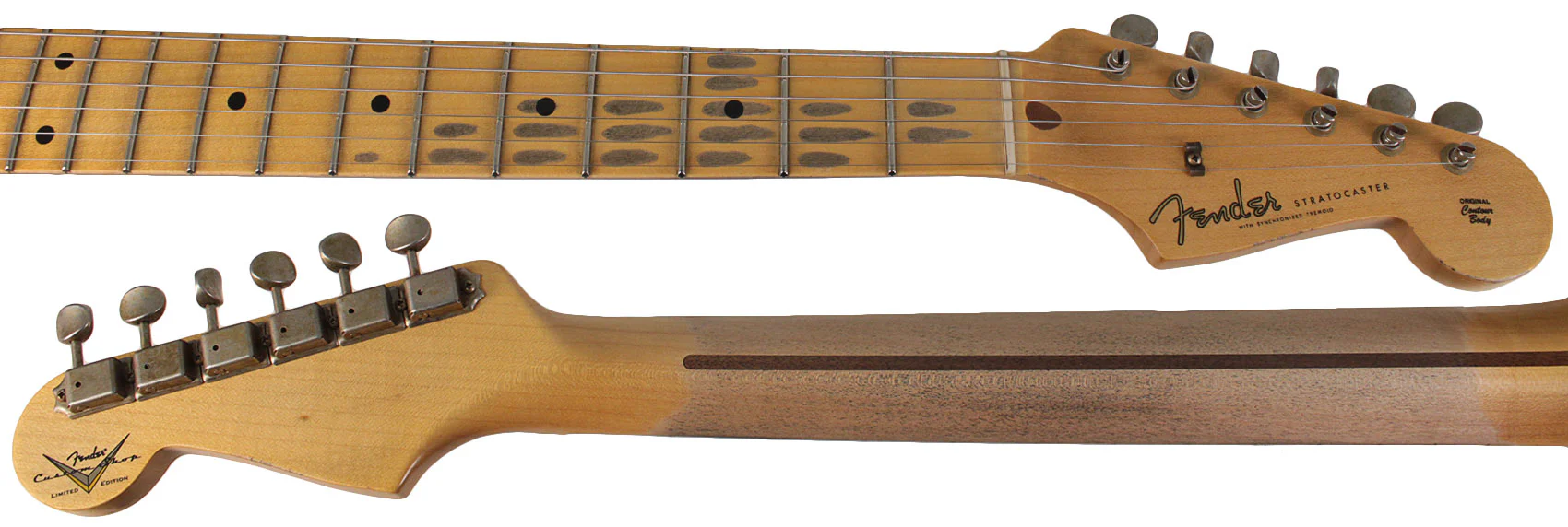 Fender Custom Shop Limited Edition '50s Stratocaster Relic, Super Aged Desert Sand - Image 8