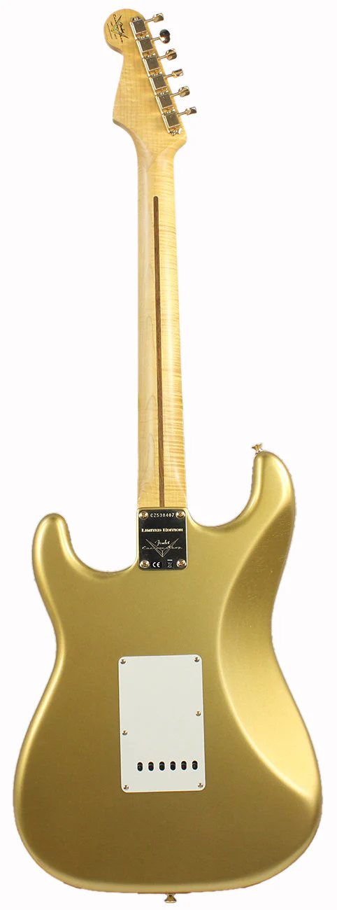 Fender Custom Shop Limited Edition Closet Classic HLE Gold Stratocaster - Image 5
