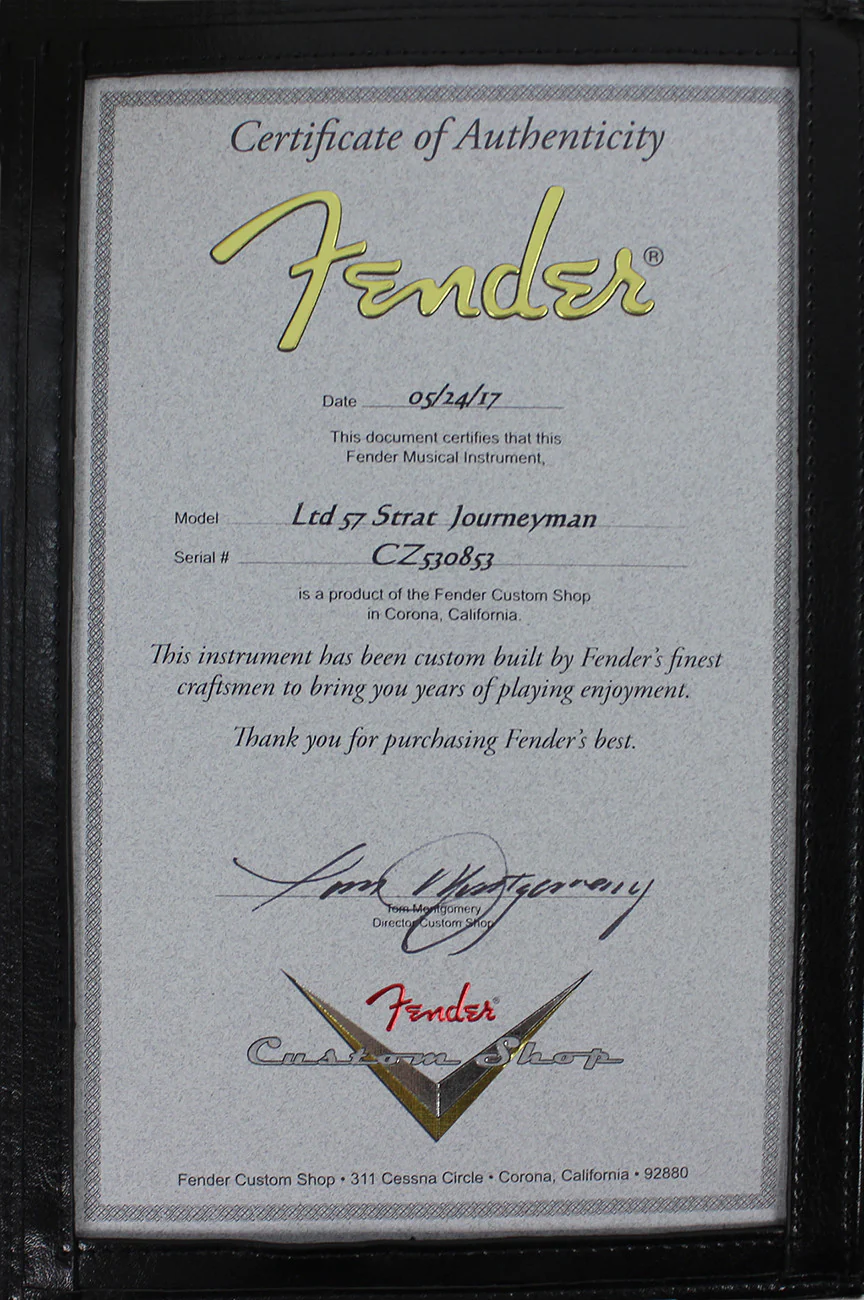 Fender Custom Shop Limited Edition Journeyman Relic '57 Strat - 2 Tone Sunburst - Image 10
