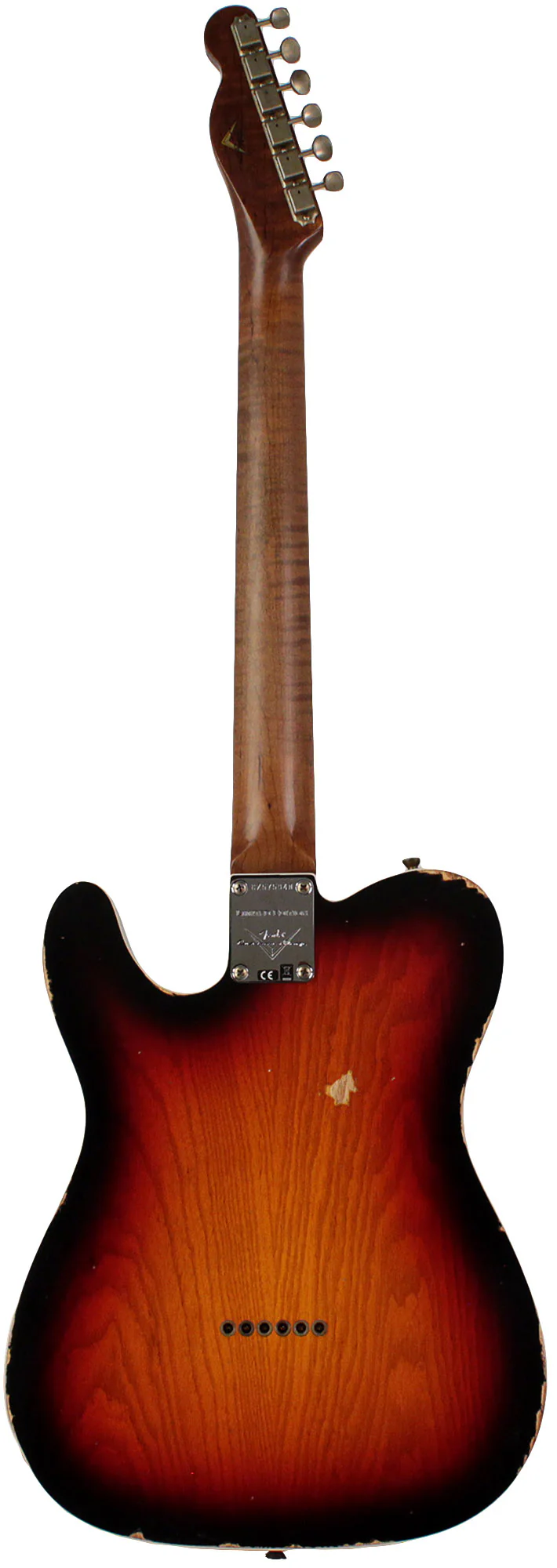 Fender Custom Shop Limited HS Tele Custom, Relic, 3 Color Sunburst - Image 7