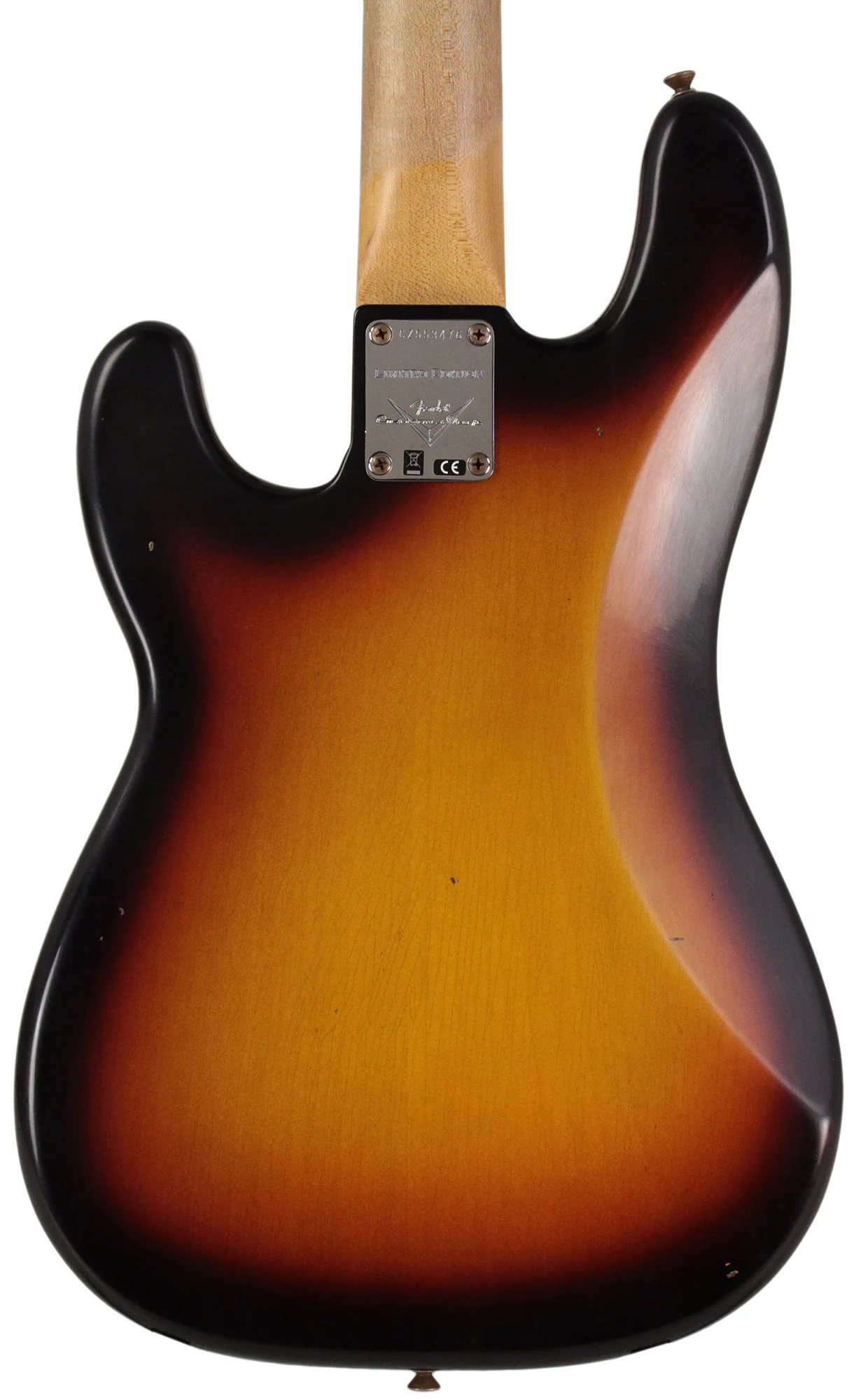 Fender Custom Shop Limited Journeyman '59 Precision Bass, Faded Aged 3-Color Burst - Image 5