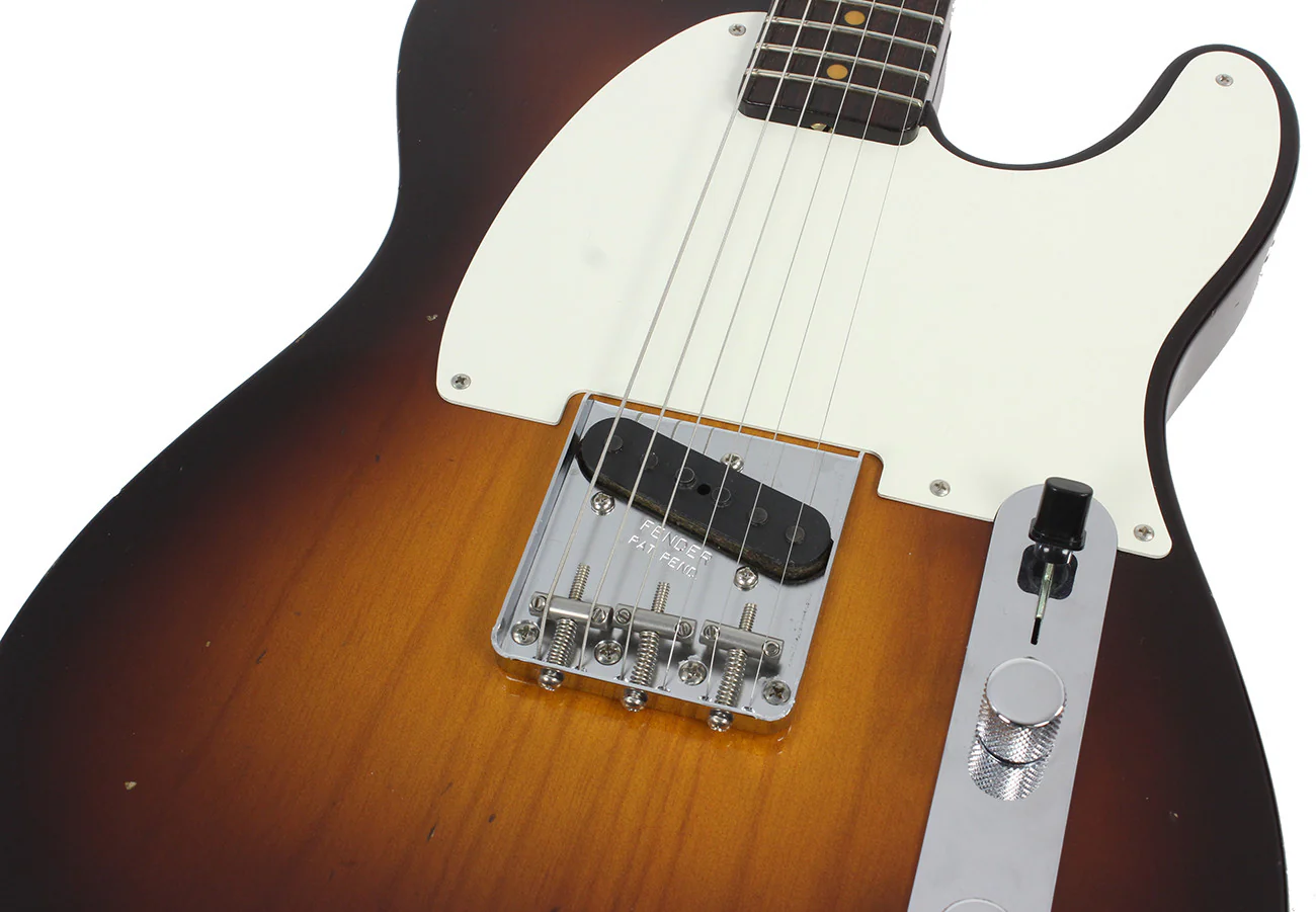 Fender Custom Shop Limited Edition Journeyman Relic '57 Esquire - 2 Tone Sunburst - Image 7