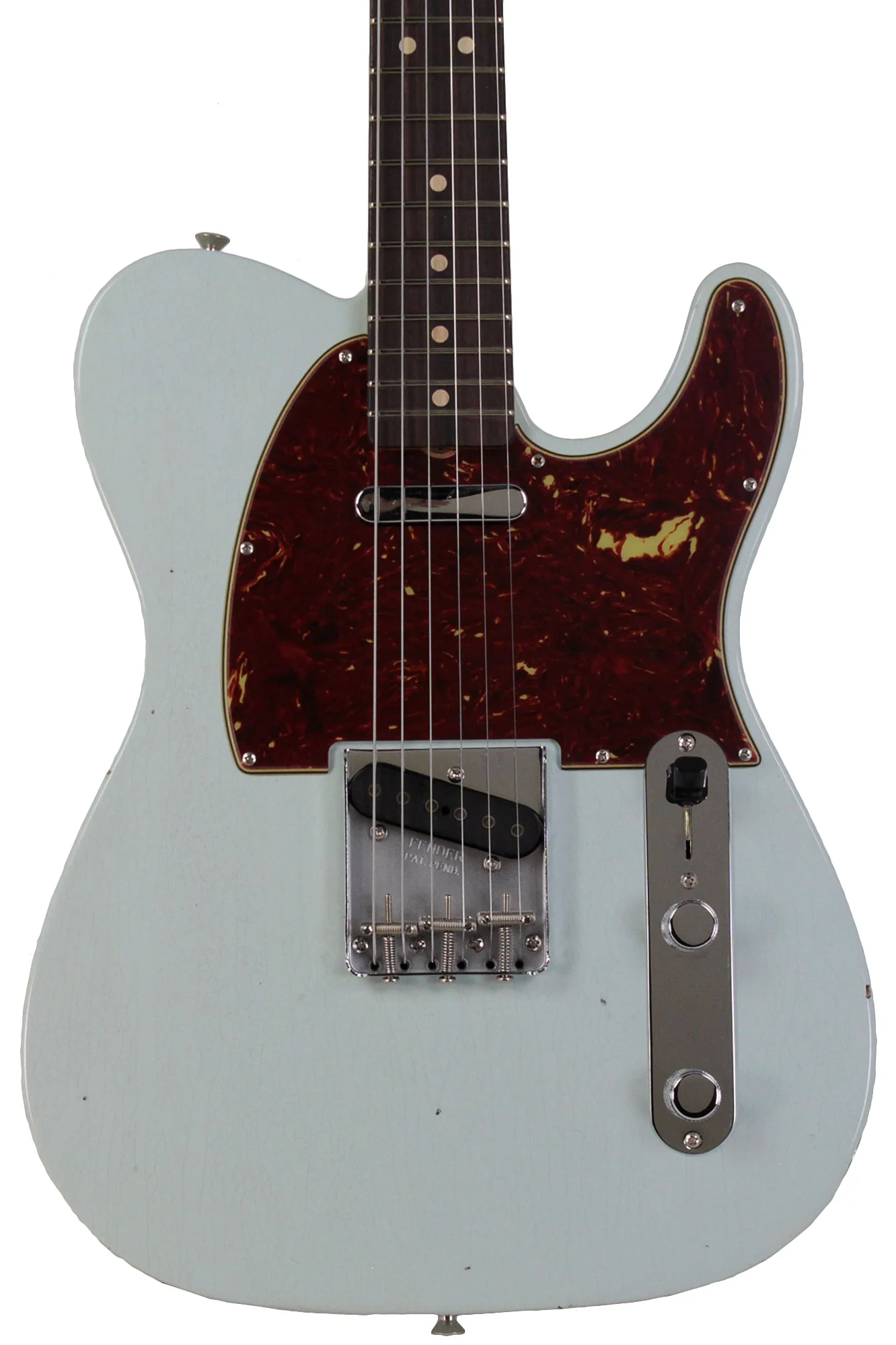 Fender Custom Shop Limited NAMM 1963 Telecaster, Journeyman Relic, Aged Sonic Blue - Image 6