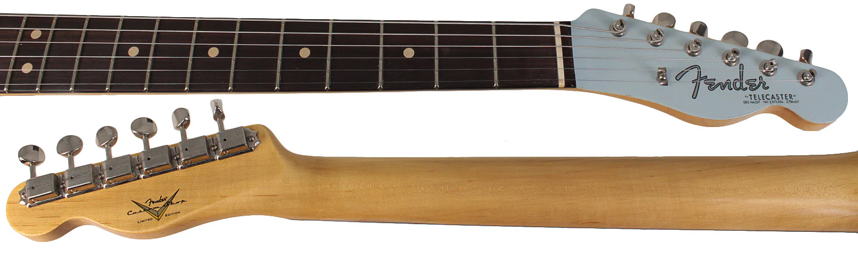 Fender Custom Shop Limited NAMM 1963 Telecaster, Journeyman Relic, Aged Sonic Blue - Image 7