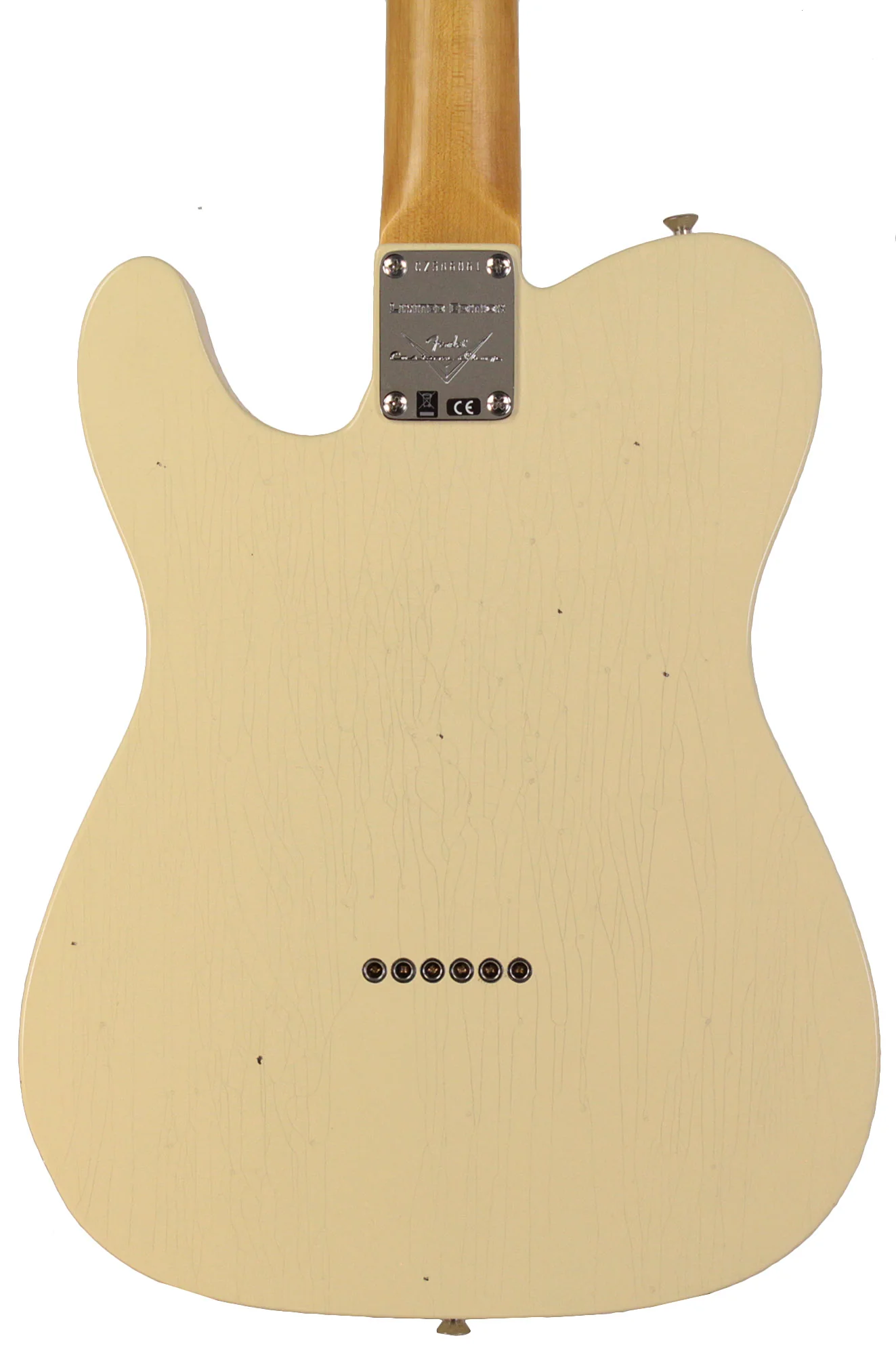 Fender Custom Shop Limited NAMM 1963 Telecaster, Journeyman Relic, Vintage White - Image 5