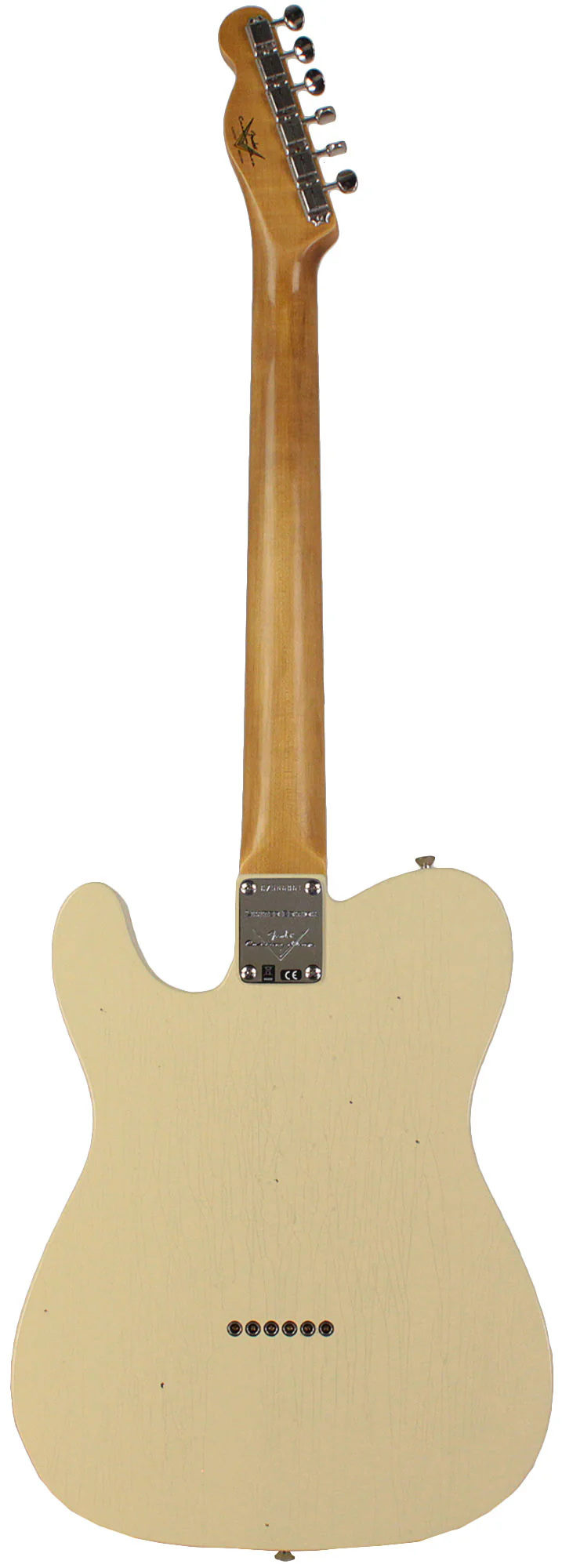 Fender Custom Shop Limited NAMM 1963 Telecaster, Journeyman Relic, Vintage White - Image 7