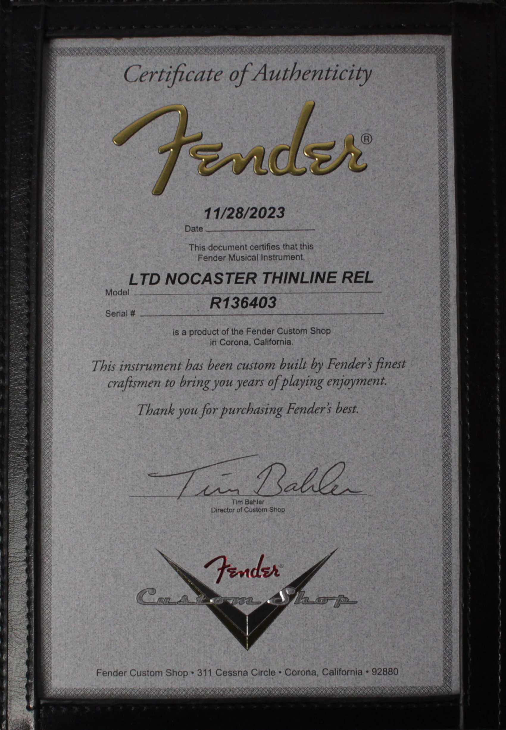 Fender Custom Shop Limited Nocaster Thinline Relic, Aged 2-Color Sunburst - Image 10