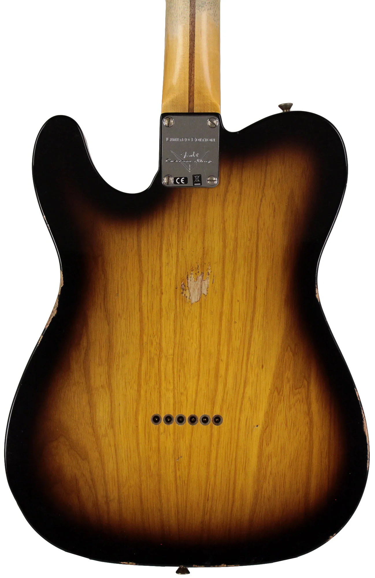 Fender Custom Shop Limited Nocaster Thinline Relic, Aged 2-Color Sunburst - Image 6
