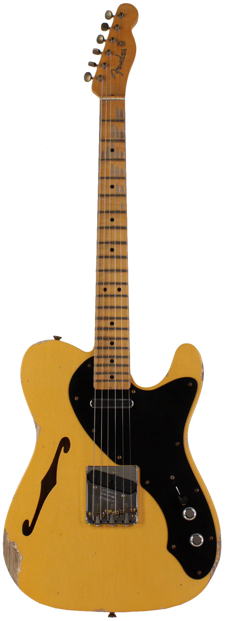 Fender Custom Shop Limited Nocaster Thinline Relic, Aged Nocaster Blonde