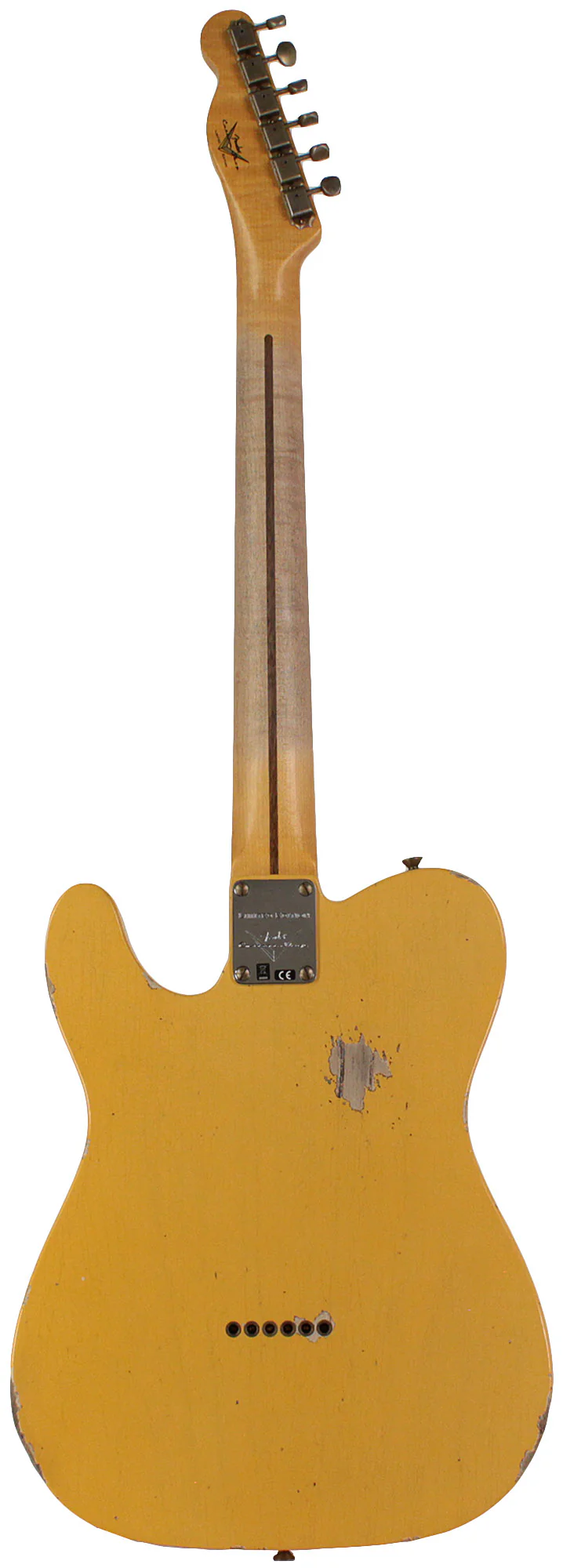 Fender Custom Shop Limited Nocaster Thinline Relic, Aged Nocaster Blonde - Image 7