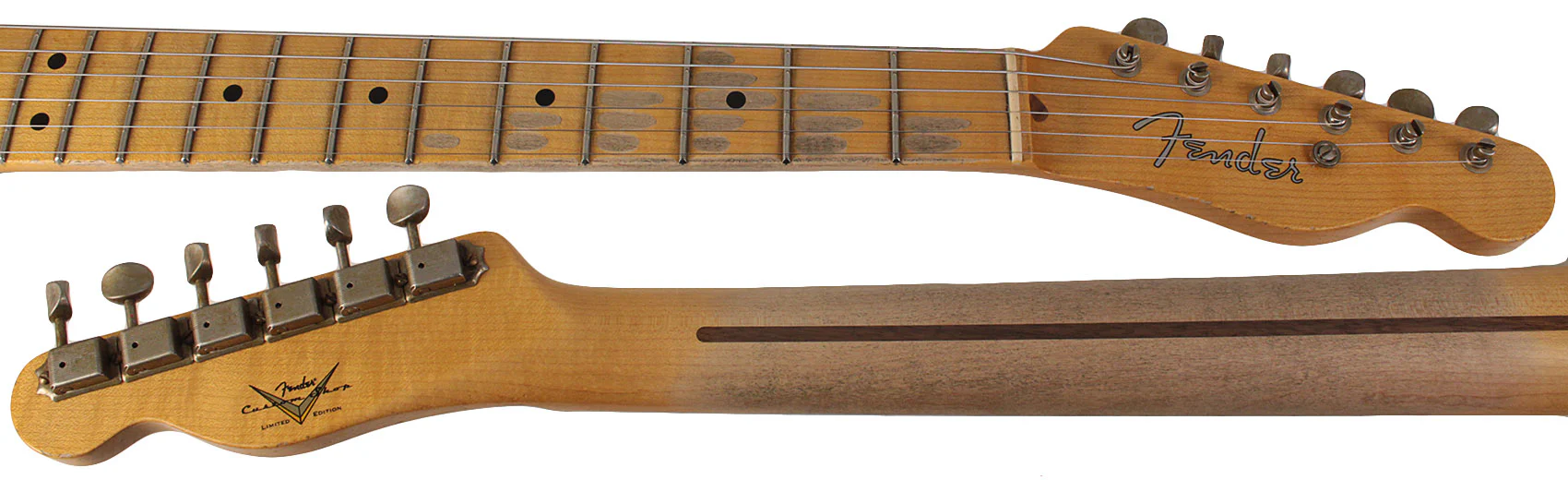 Fender Custom Shop Limited Nocaster Thinline Relic, Aged Nocaster Blonde - Image 8