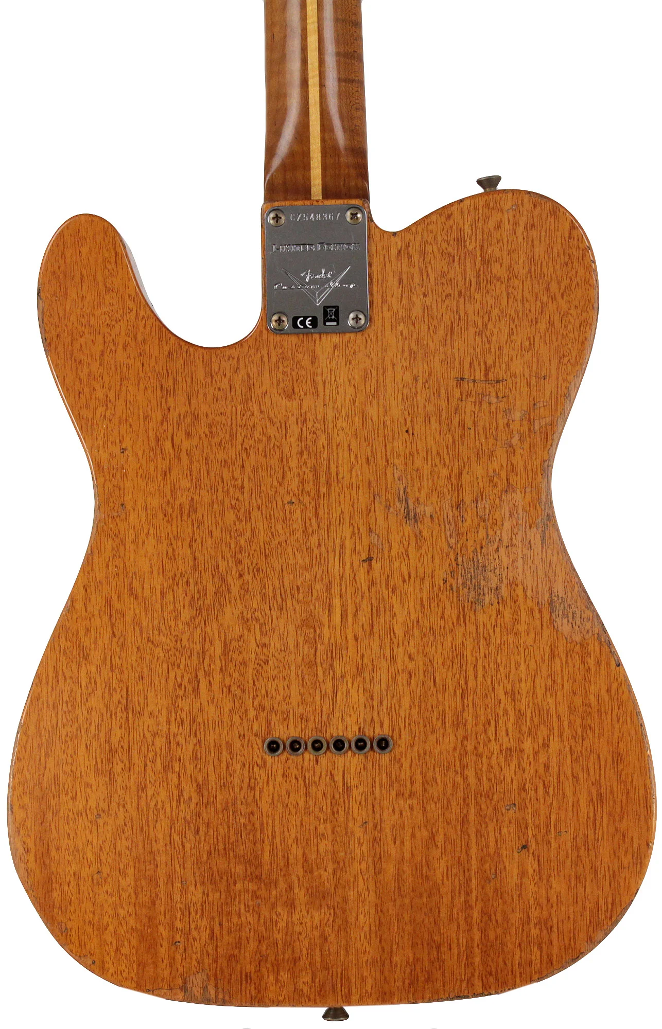 Fender Custom Shop Limited P-90 Tele Thinline Relic, Aged Natural - Image 7