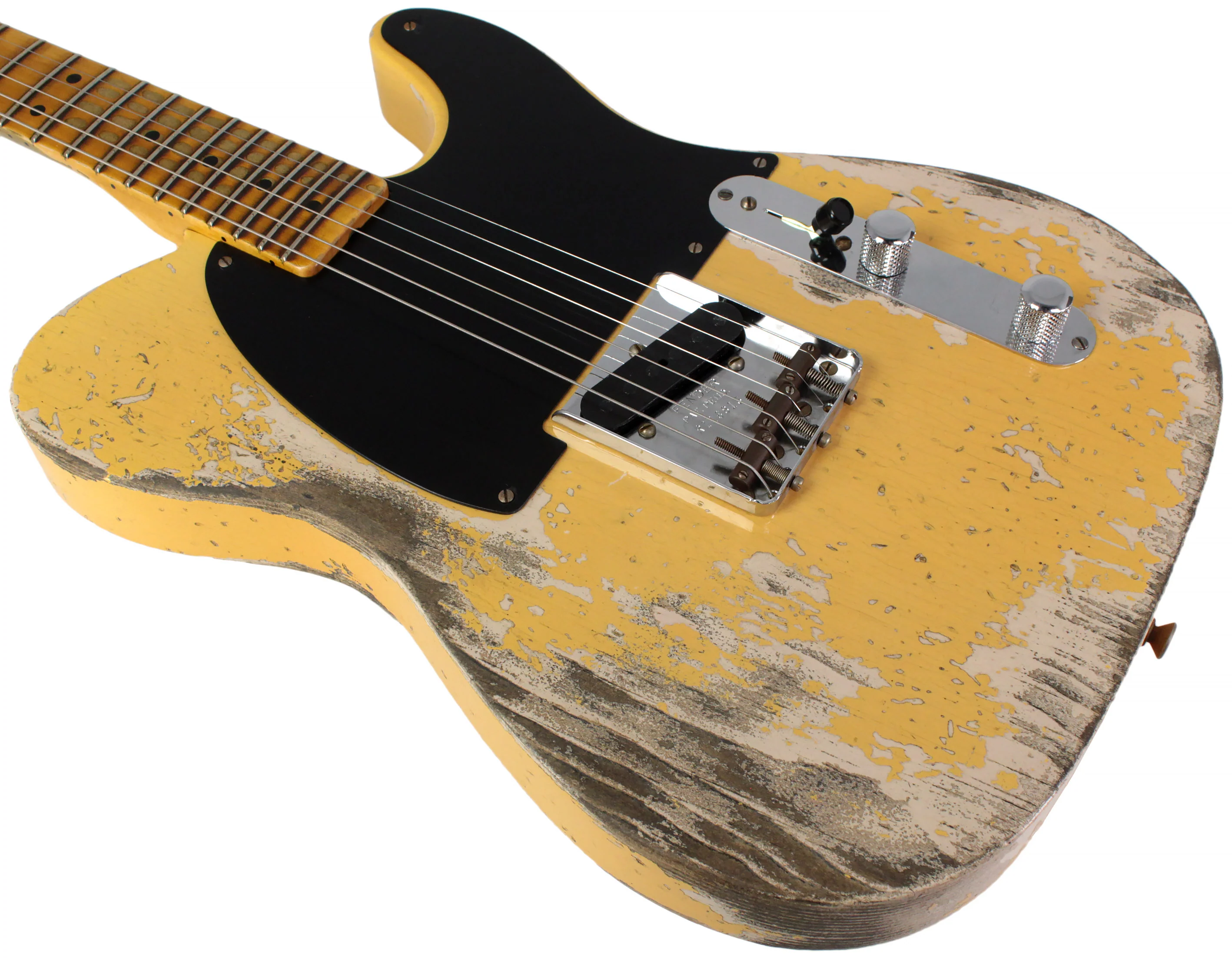 Fender Custom Shop Limited Pine Esquire, Super Heavy Relic, Aged Nocaster Blonde - Image 4