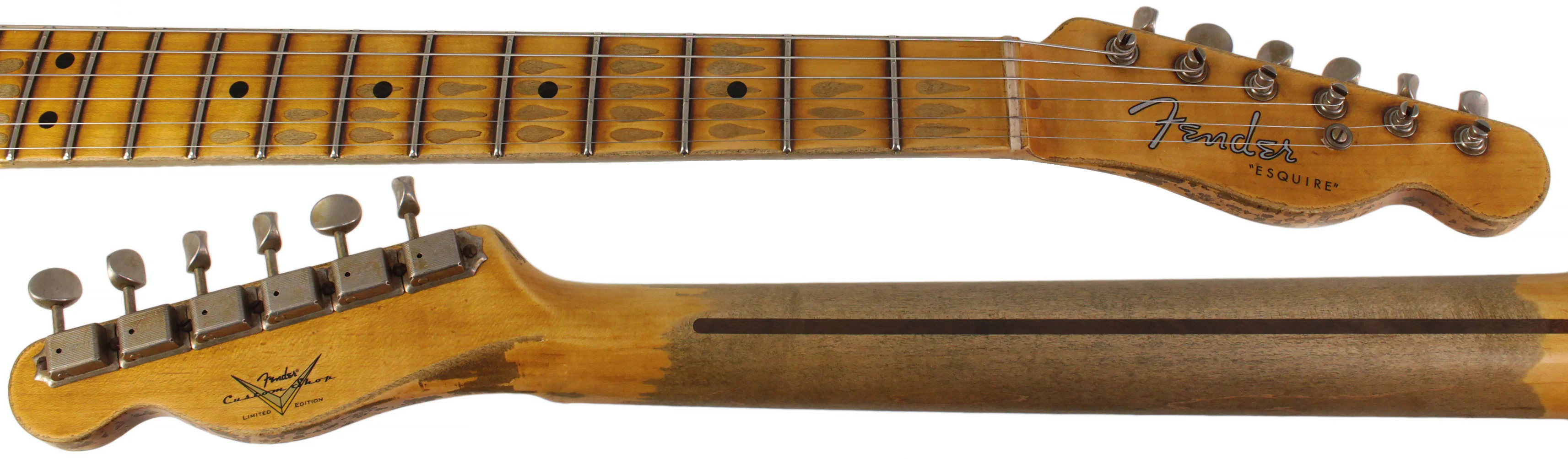 Fender Custom Shop Limited Pine Esquire, Super Heavy Relic, Aged Nocaster Blonde - Image 8