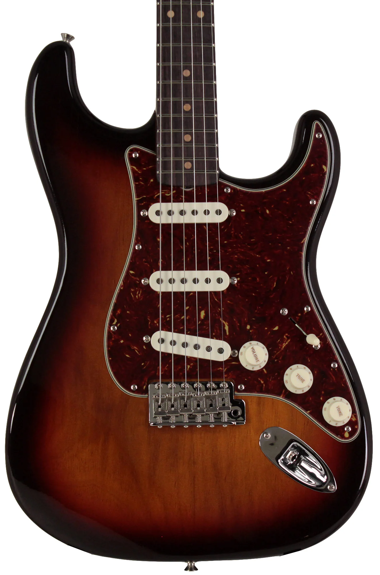 Fender Custom Shop Limited Roasted Pine Stratocaster, Deluxe Closet Classic, Chocolate 3-Color Burst - Image 5