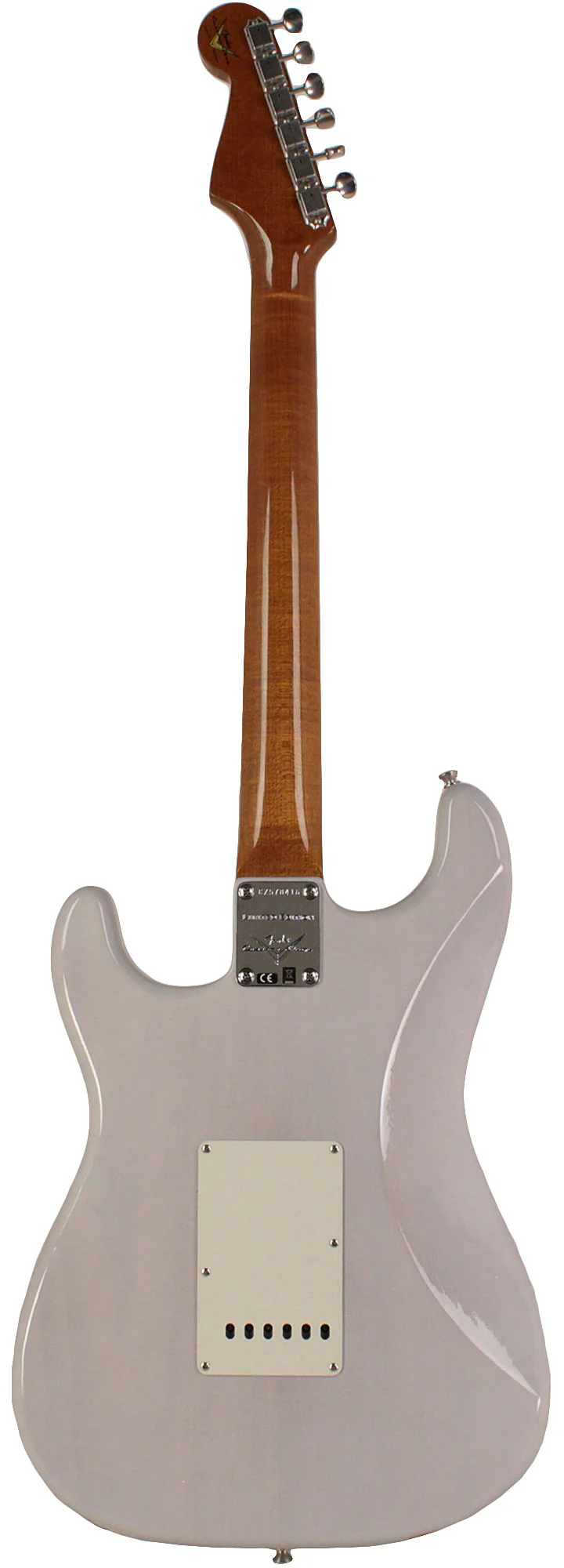 Fender Custom Shop Limited Roasted Pine Stratocaster, Deluxe Closet Classic, White Blonde - Image 6