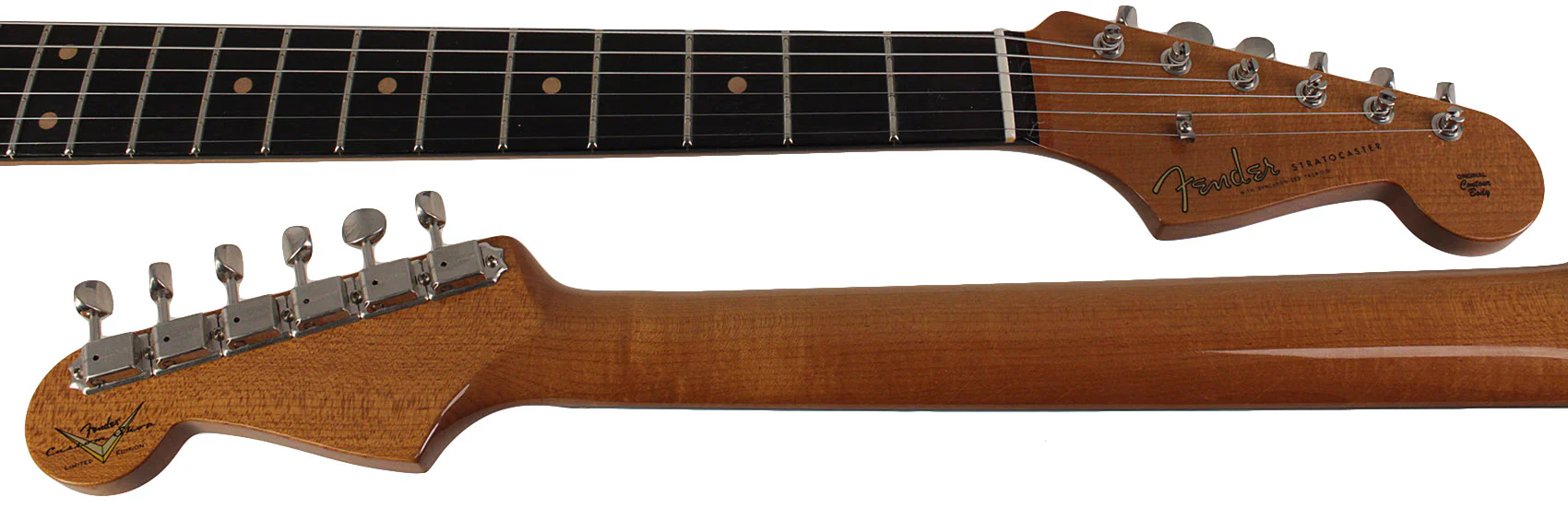 Fender Custom Shop Limited Roasted Pine Stratocaster, Deluxe Closet Classic, White Blonde - Image 7