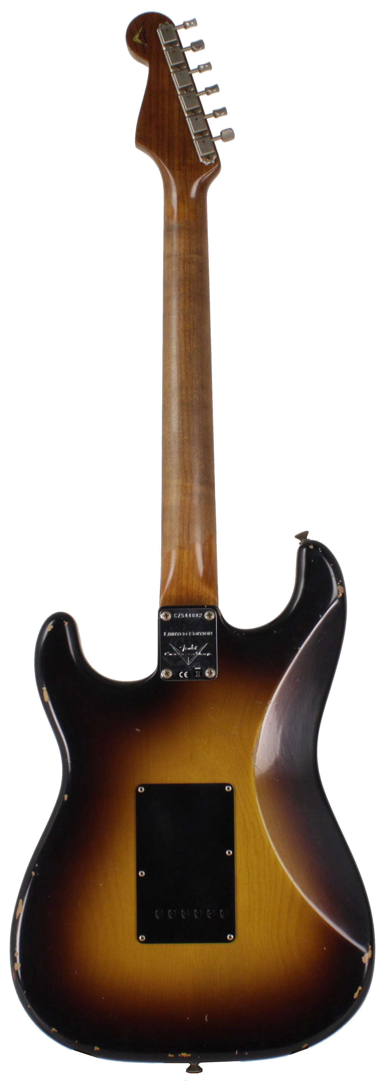 Fender Custom Shop Limited Roasted Poblano Strat, Relic, Wide Fade Sunburst - Image 8