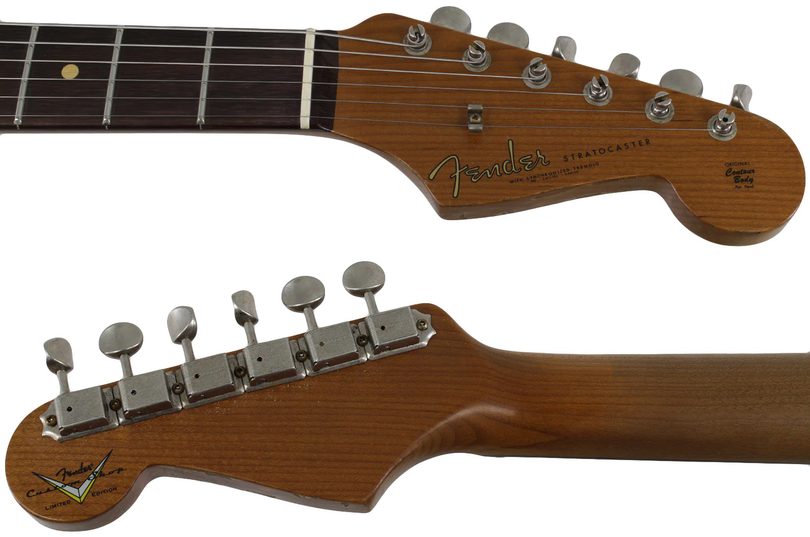 Fender Custom Shop Limited Roasted Poblano Strat, Relic, Wide Fade Sunburst - Image 8