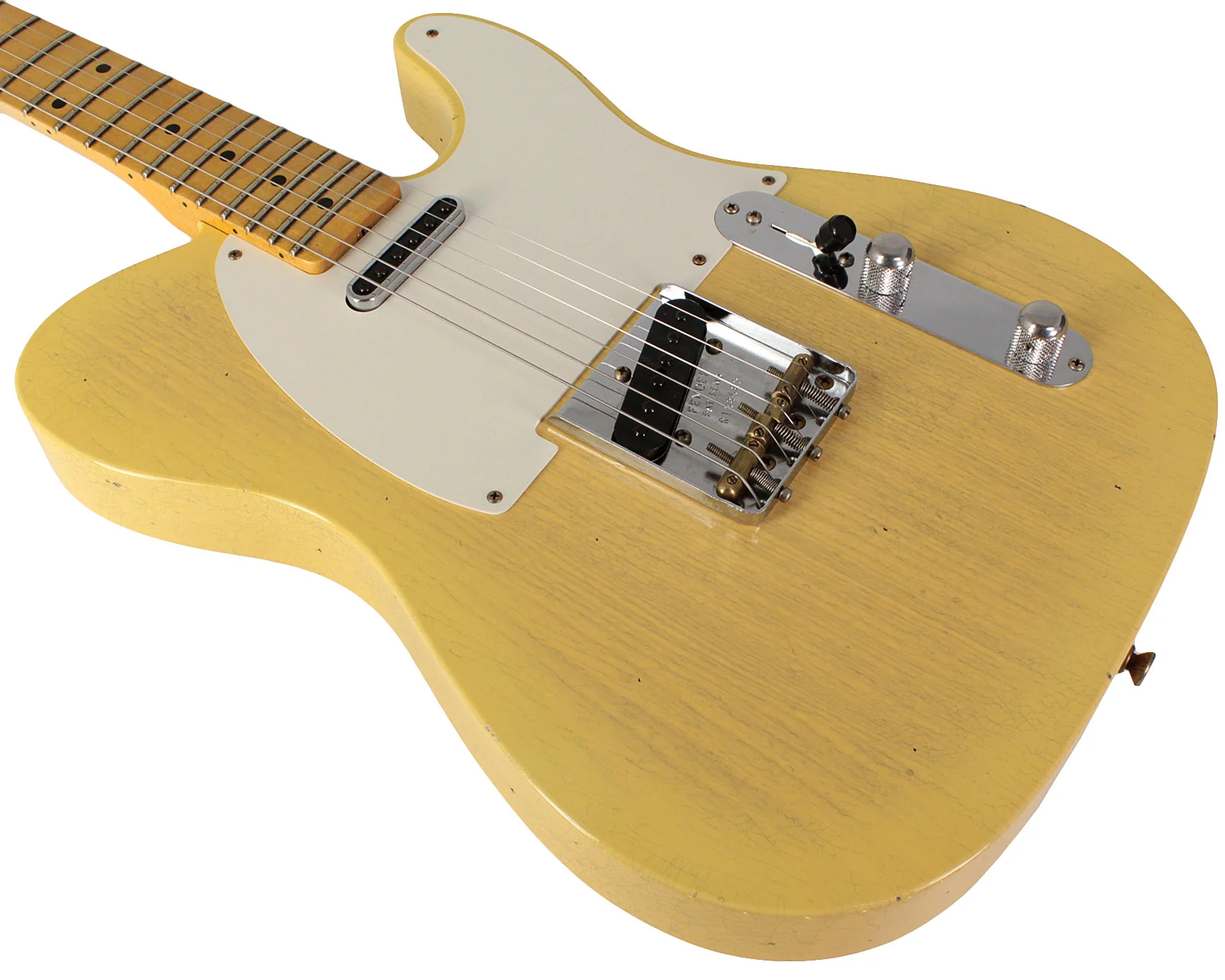 Fender Custom Shop Limited Tomatillo Tele, Journeyman Relic, Natural Blonde - Image 4