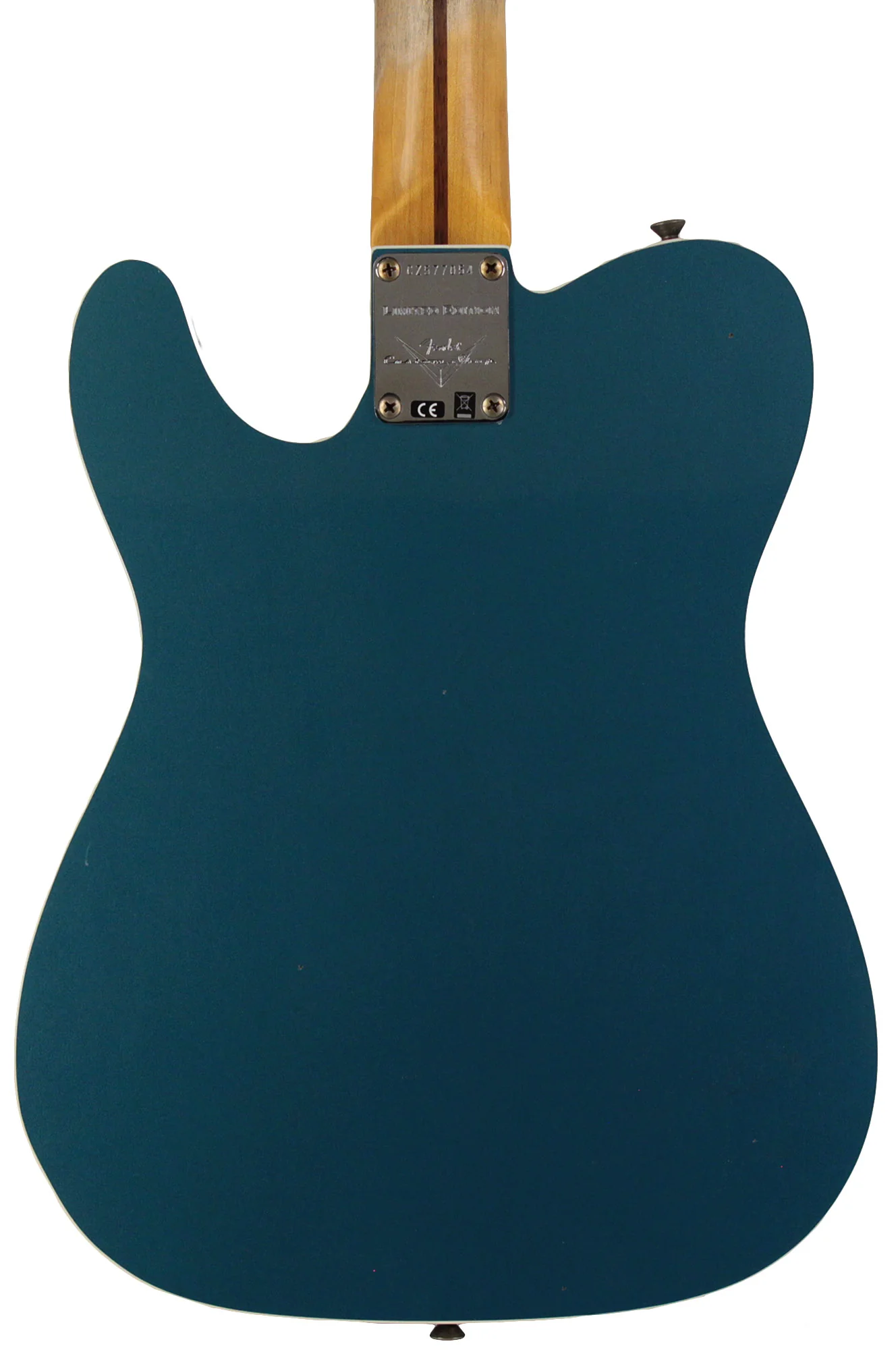Fender Custom Shop Limited Twisted Tele Custom, Journeyman Relic, Bigsby, Aged Ocean Turquoise - Image 6