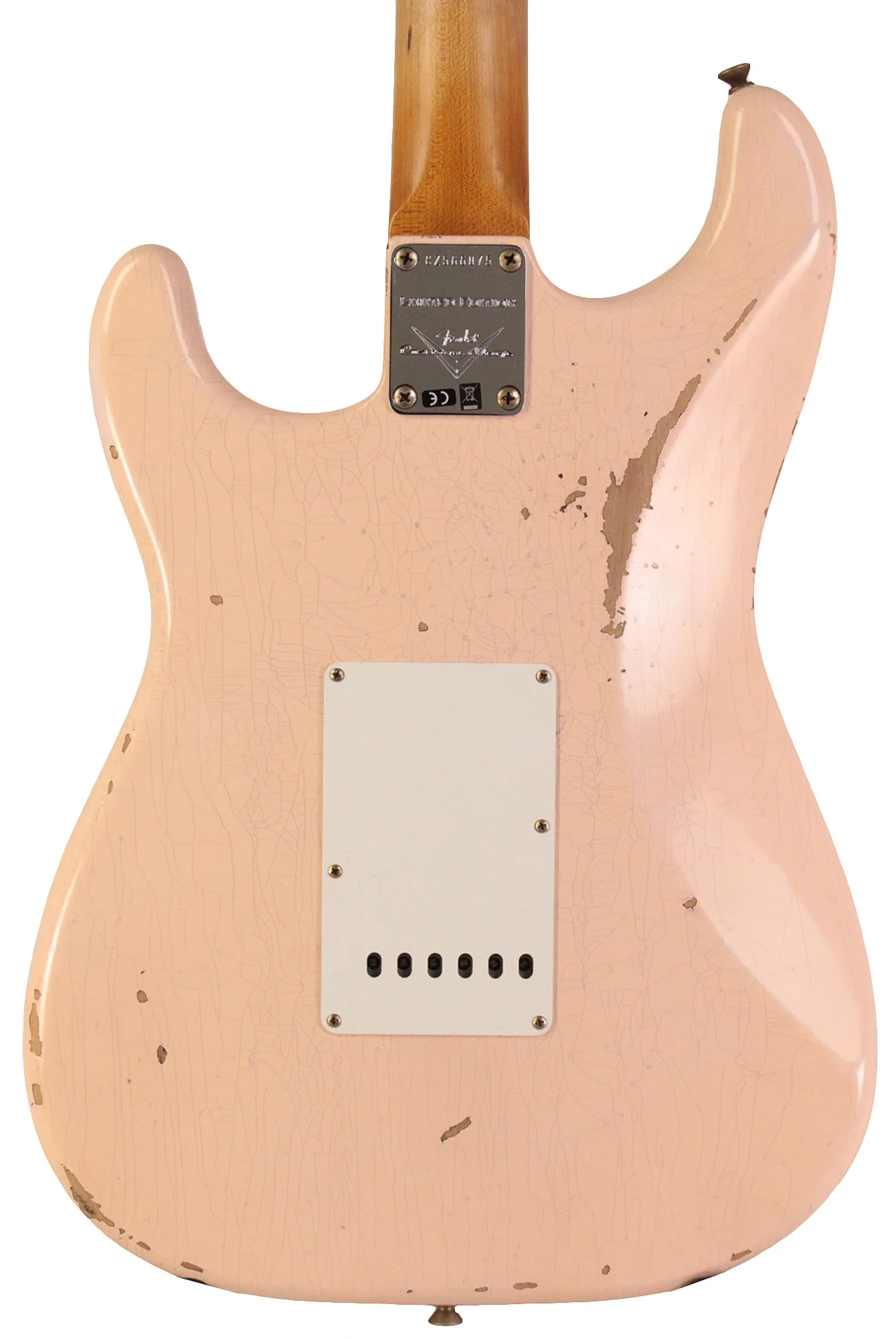 Fender Custom Shop Limited'63 Strat, Relic, Super Faded Aged Shell Pink - Image 6