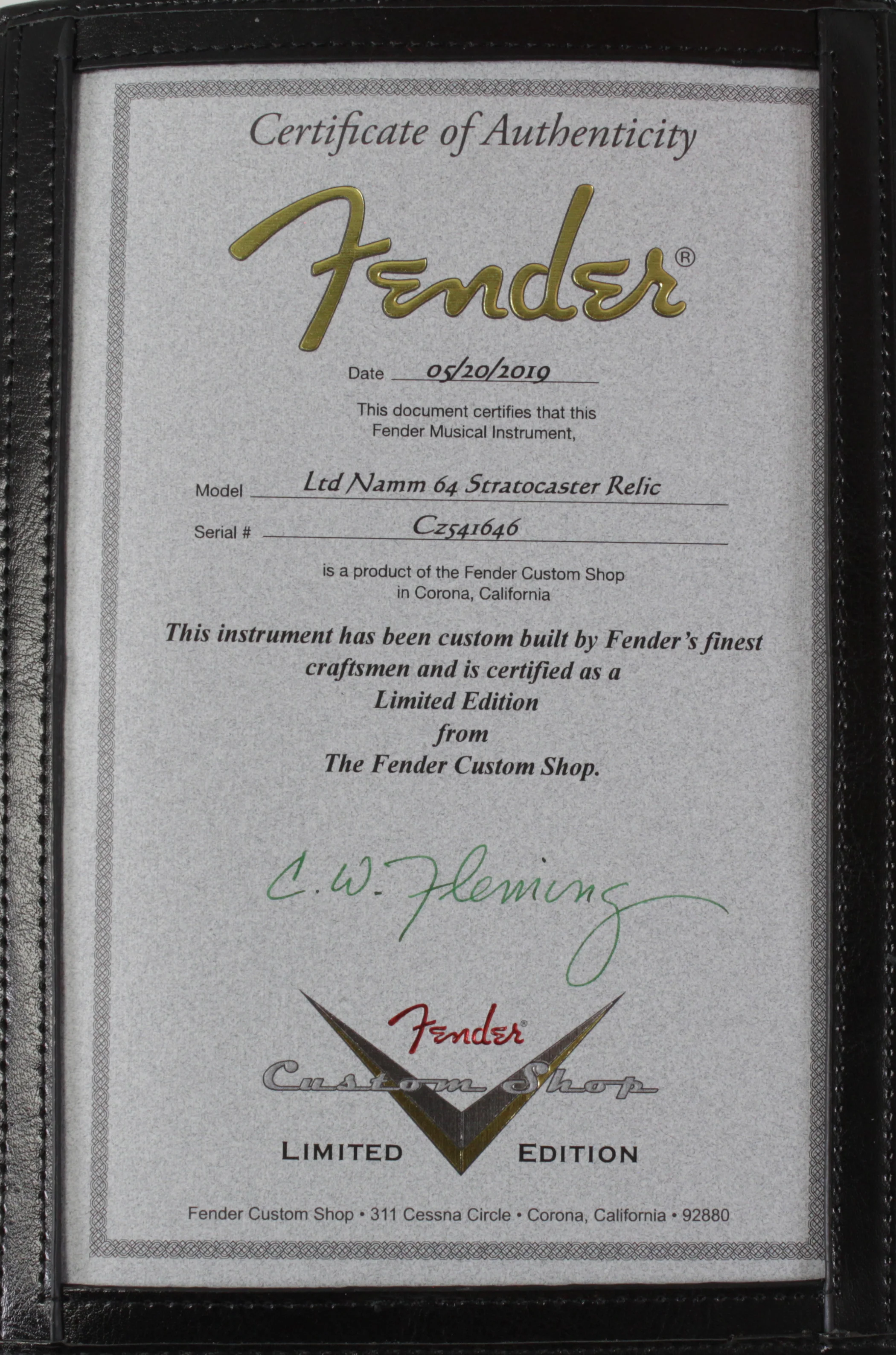 Fender Custom Shop LTD 1964 Stratocaster, Faded Olympic White - Image 11