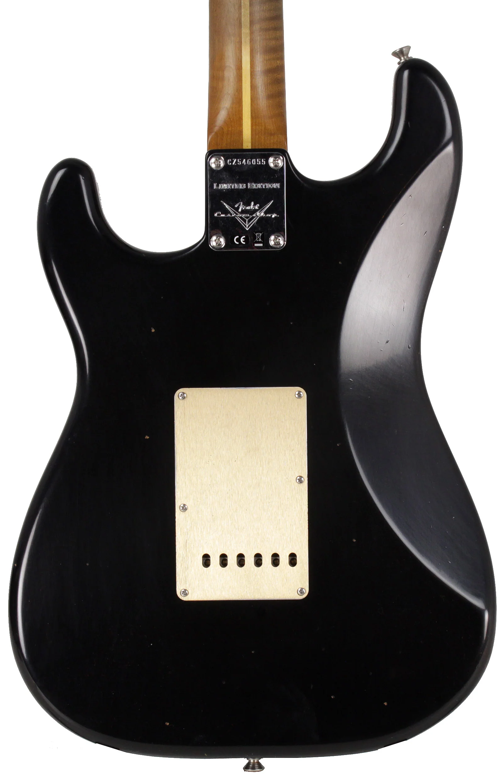 Fender Custom Shop LTD 58 Special Strat Relic, Aged Black - NAMM - Image 6