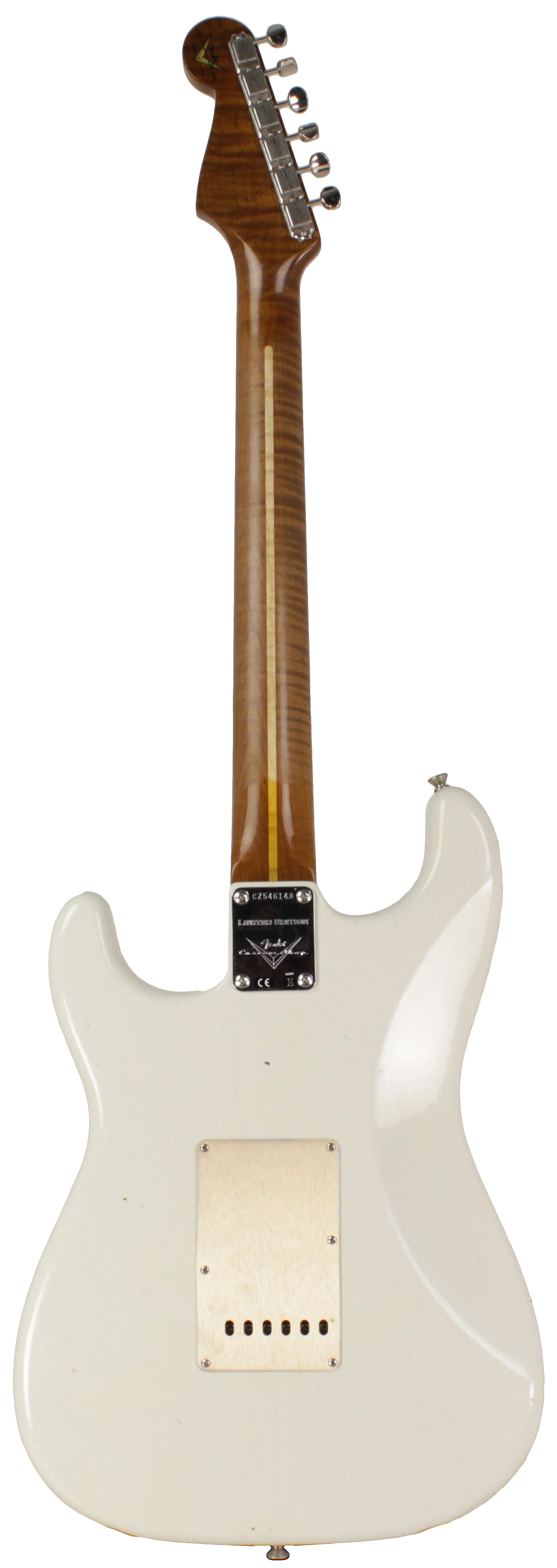 Fender Custom Shop LTD 58 Special Strat Relic, Aged Olympic White - NAMM - Image 6
