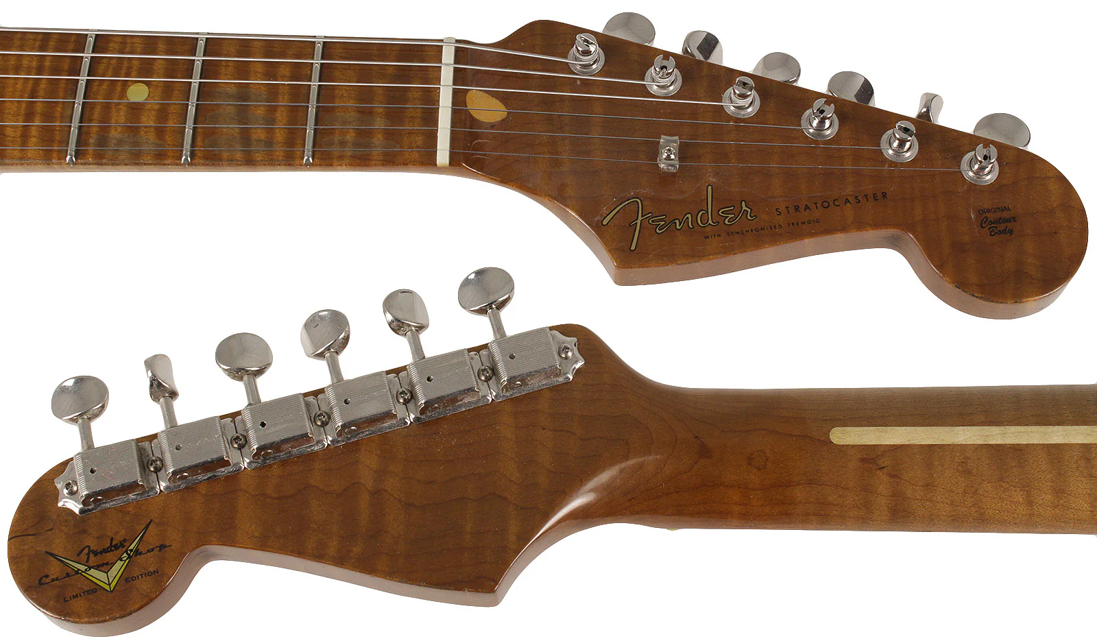 Fender Custom Shop LTD 58 Special Strat Relic, Aged Olympic White - NAMM - Image 8