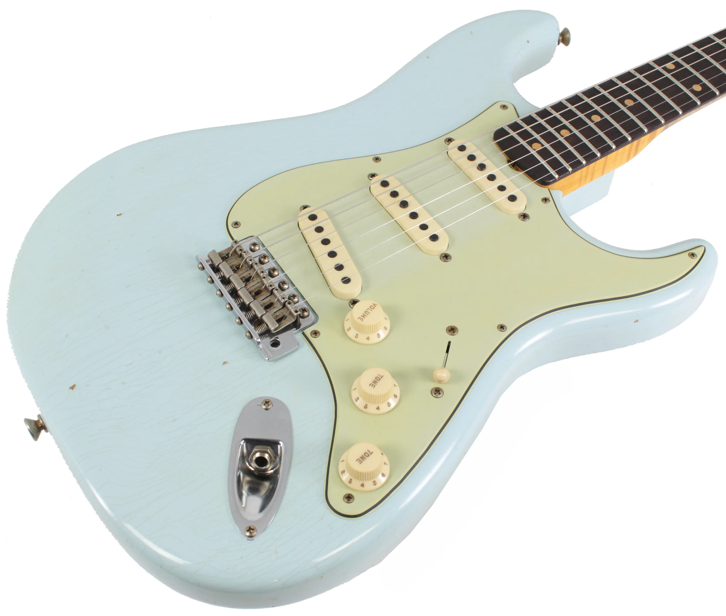 Fender Custom Shop LTD Journeyman '59 Stratocaster Relic, Super Faded Sonic Blue - Image 2