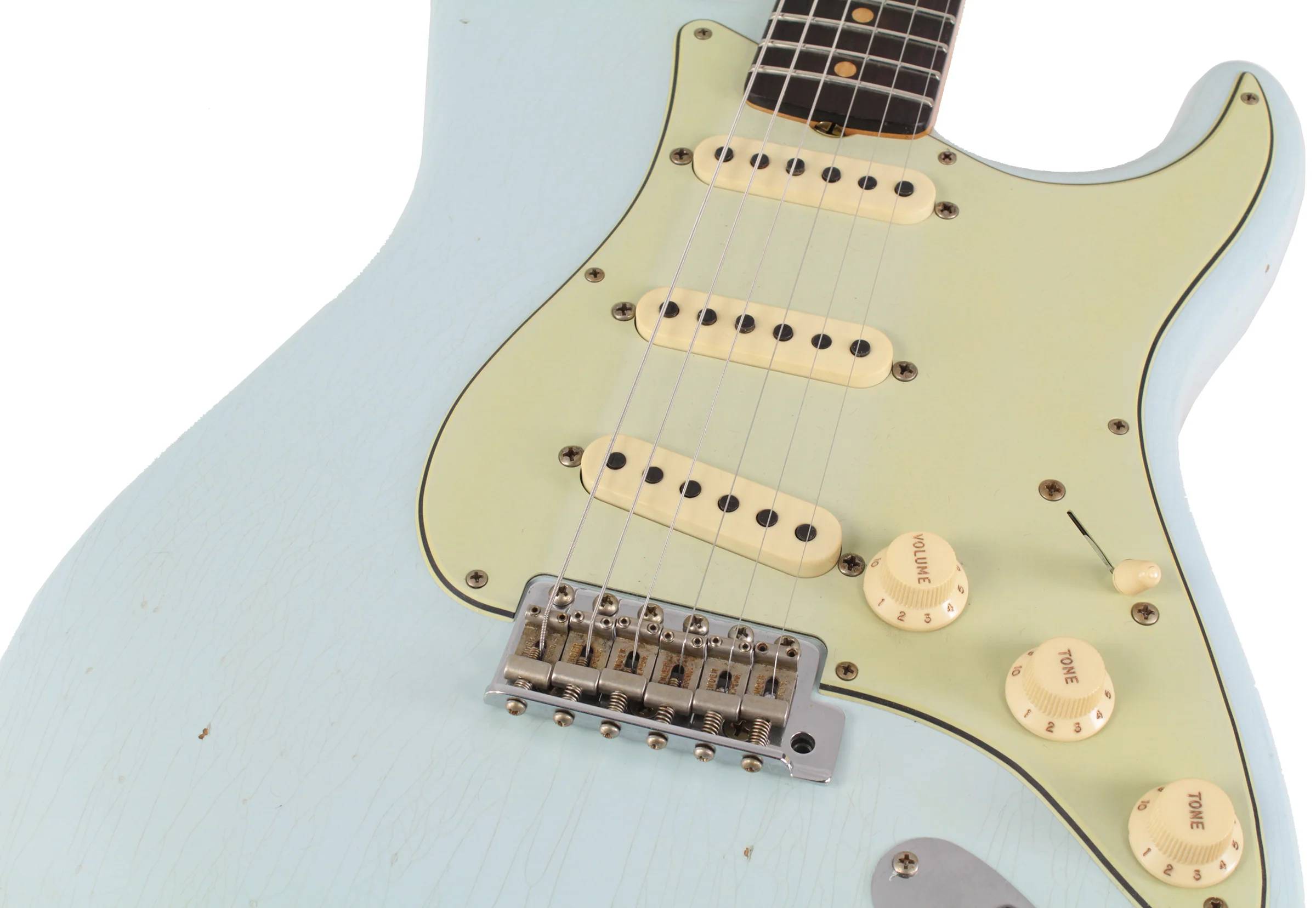 Fender Custom Shop LTD Journeyman '59 Stratocaster Relic, Super Faded Sonic Blue - Image 3