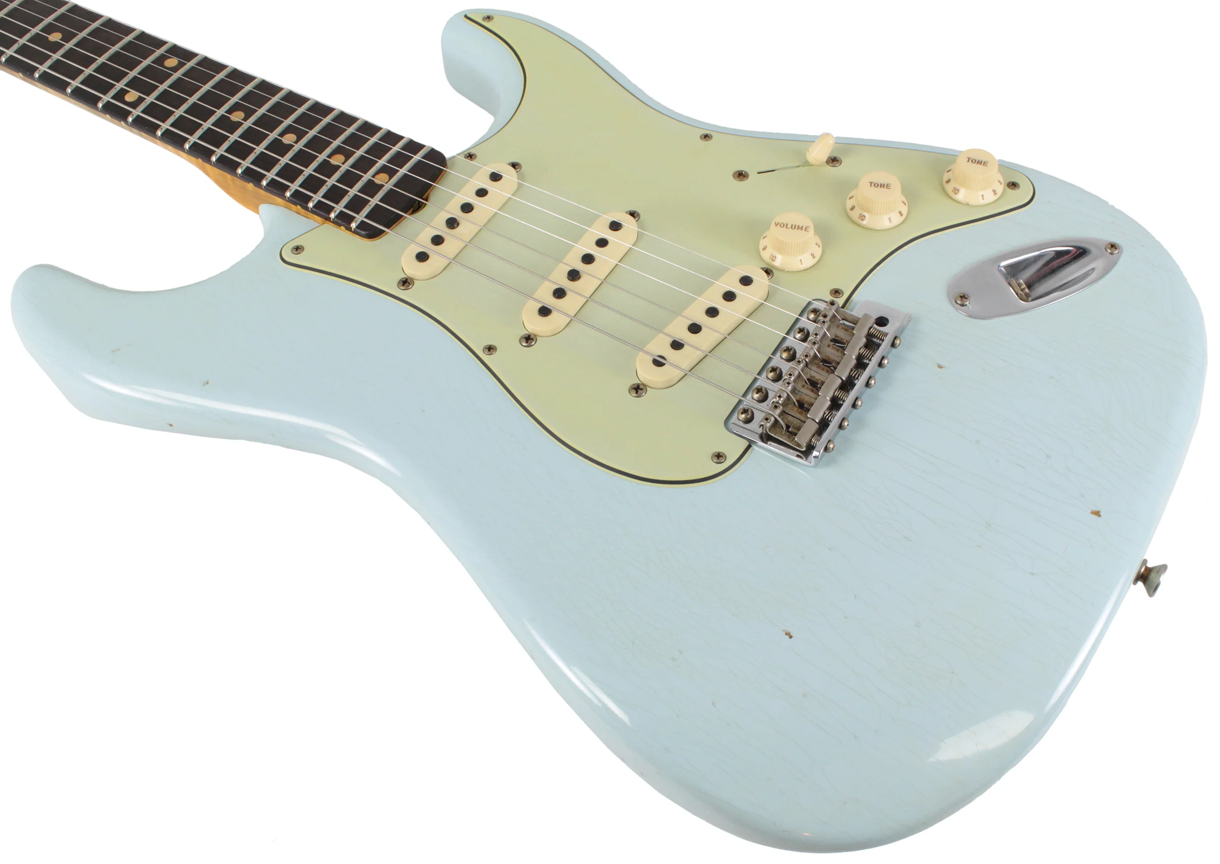 Fender Custom Shop LTD Journeyman '59 Stratocaster Relic, Super Faded Sonic Blue - Image 4