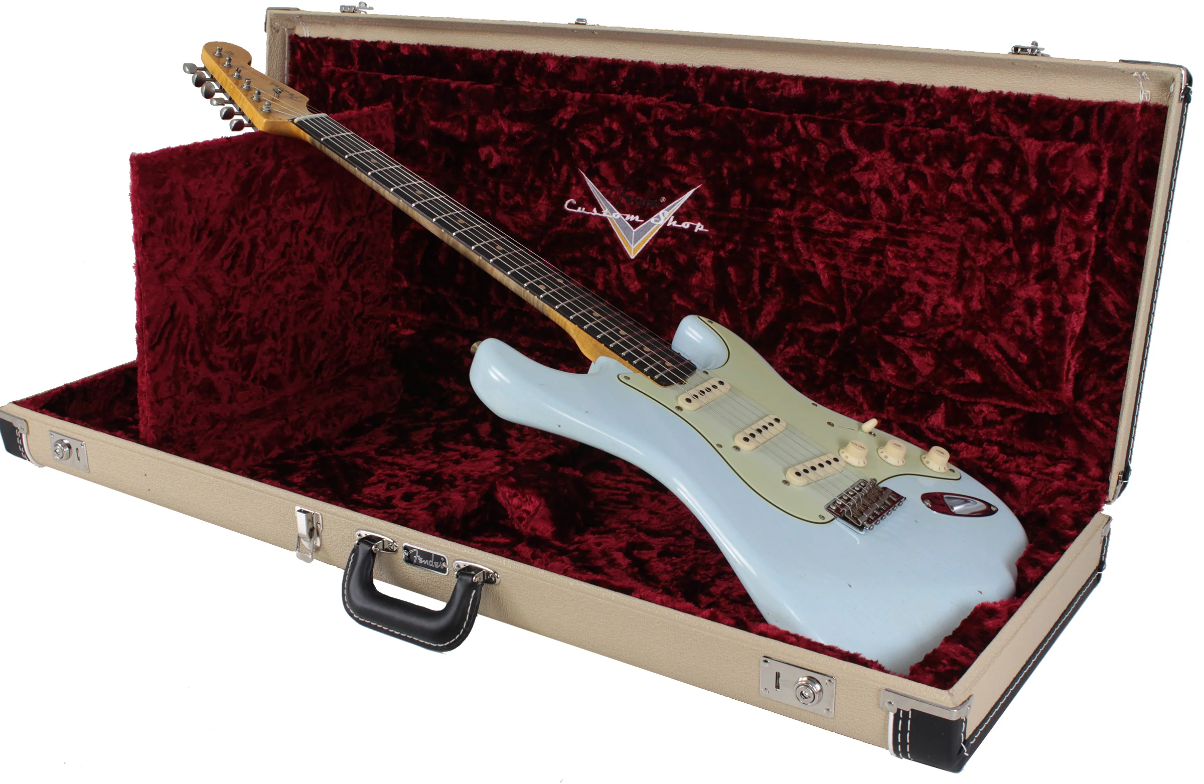 Fender Custom Shop LTD Journeyman '59 Stratocaster Relic, Super Faded Sonic Blue - Image 9