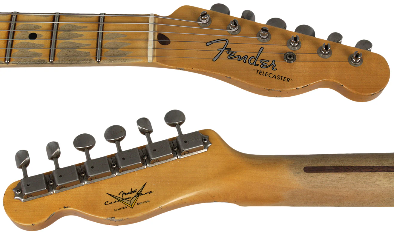 Fender Custom Shop LTD Twisted Tele Journeyman Relic, Aged White Blonde - Image 8