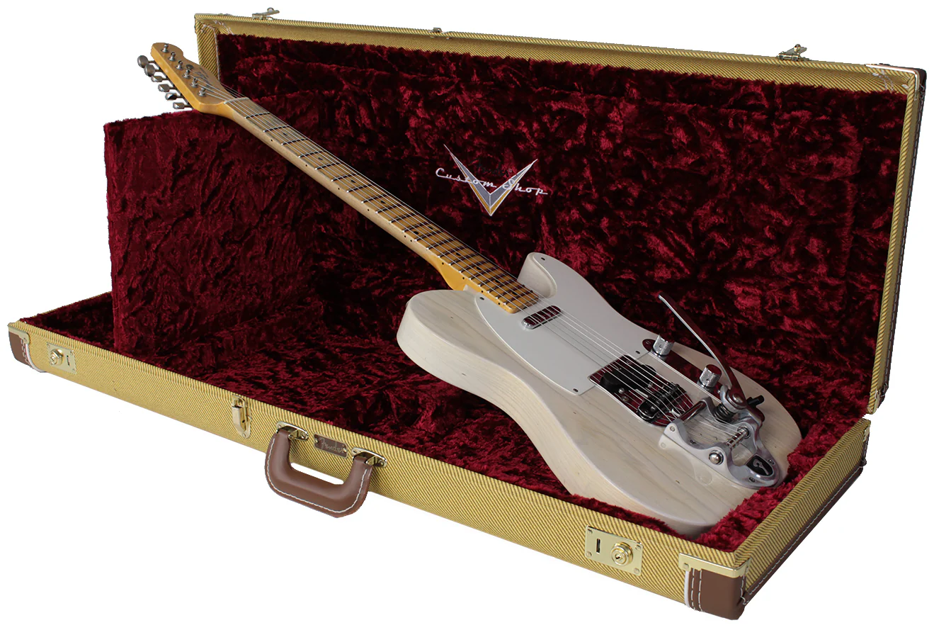 Fender Custom Shop LTD Twisted Tele Journeyman Relic, Aged White Blonde - Image 9
