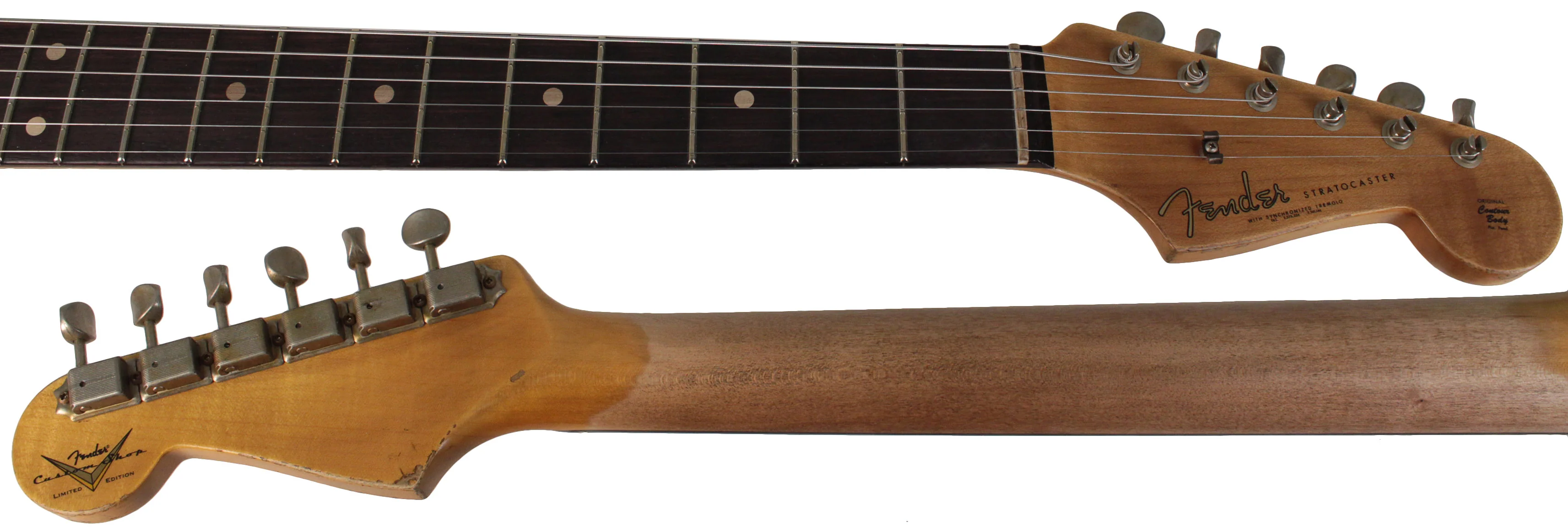 Fender Custom Shop NAMM Limited 1962 Stratocaster, Heavy Relic, Aged Surf Green - Image 8