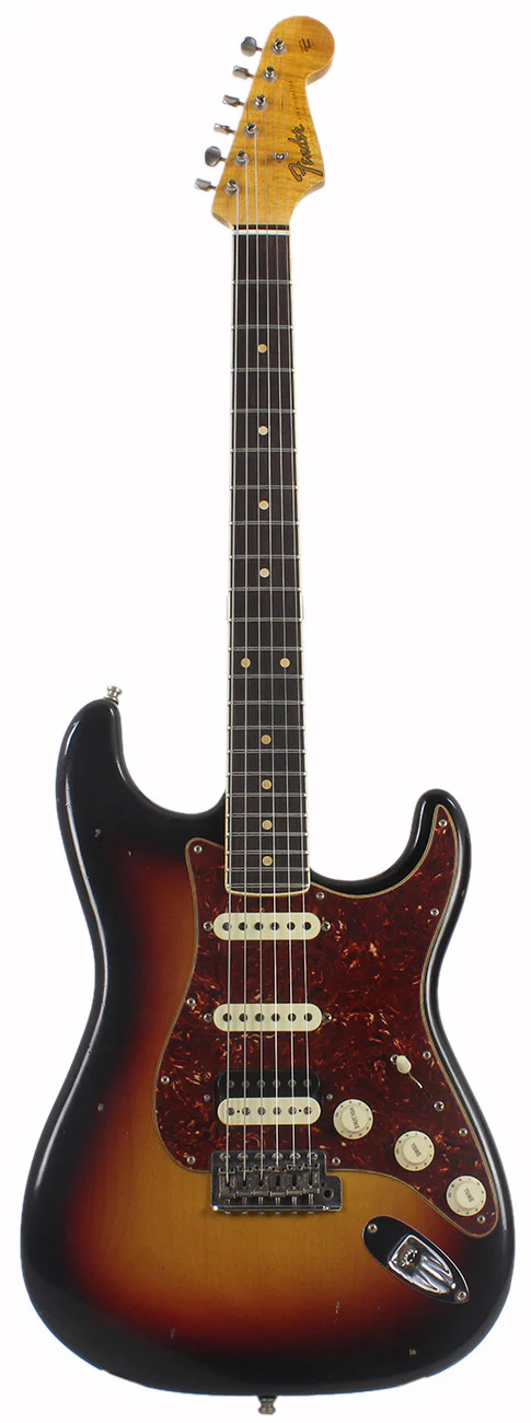 Fender Custom Shop Postmodern Journeyman Relic HSS Strat - 3 Tone Sunburst - Image 3