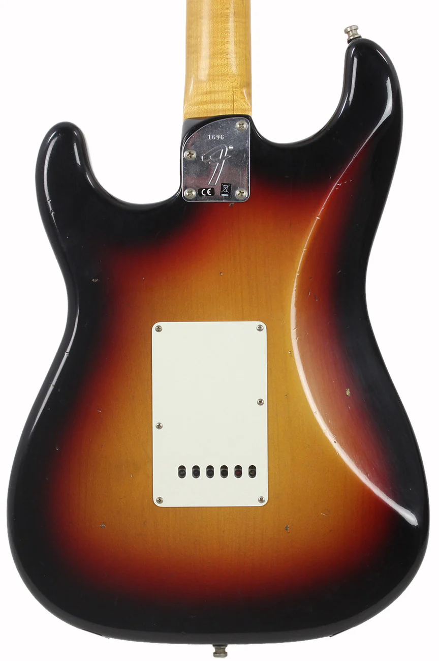 Fender Custom Shop Postmodern Journeyman Relic HSS Strat - 3 Tone Sunburst - Image 5