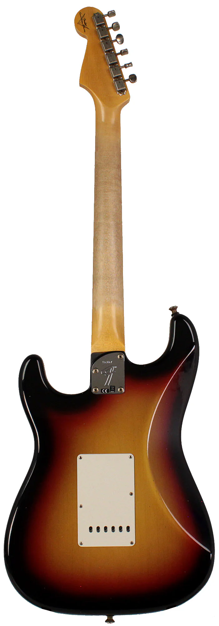 Fender Custom Shop Postmodern Strat, Journeyman Relic, Bleached 3 Tone Sunburst - Image 7