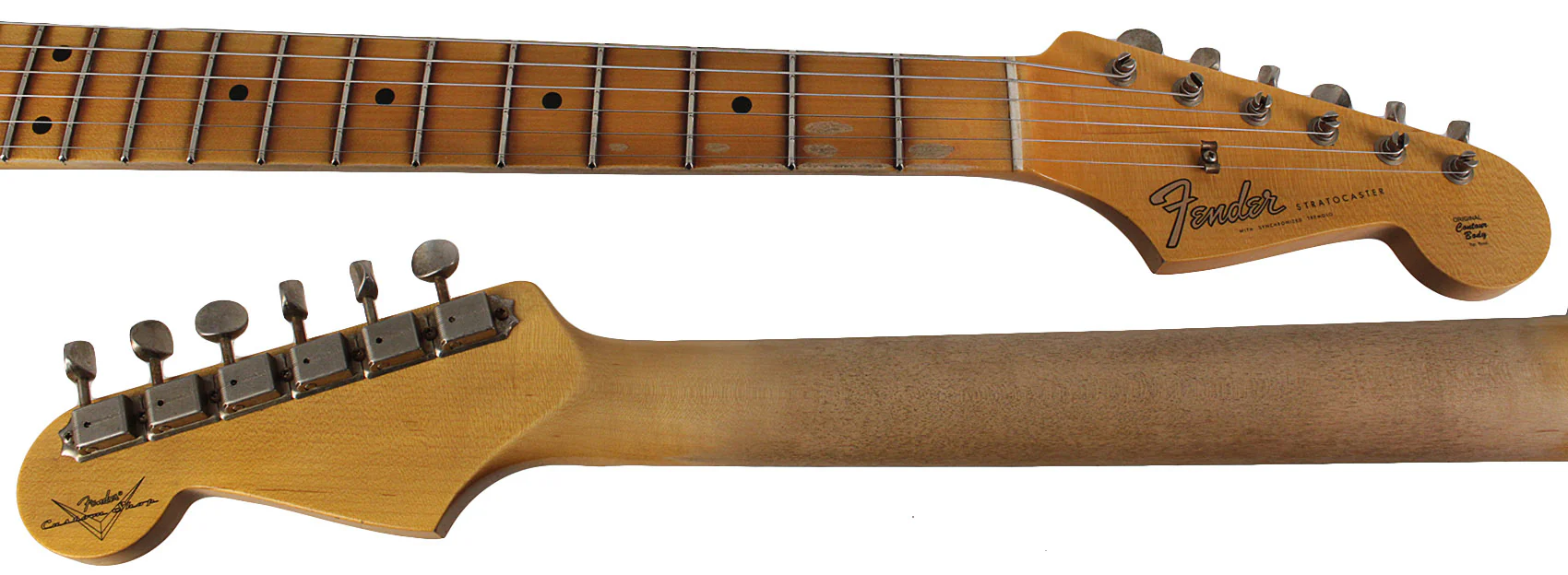 Fender Custom Shop Postmodern Strat, Journeyman Relic, Bleached 3 Tone Sunburst - Image 8