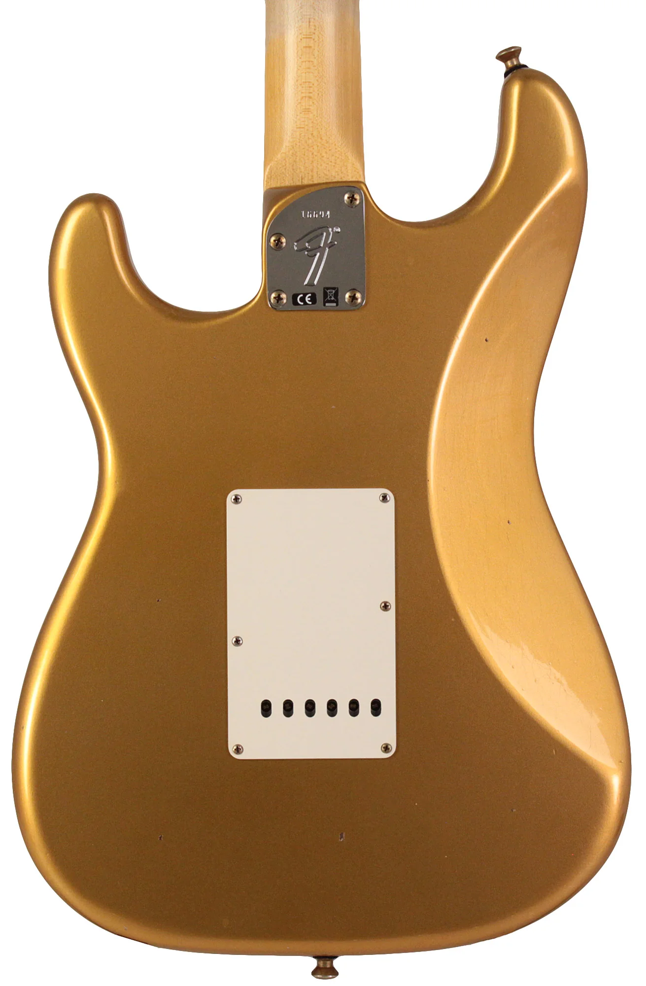 Fender Custom Shop Postmodern Strat Maple, Journeyman Relic, Aged Aztec Gold - Image 6