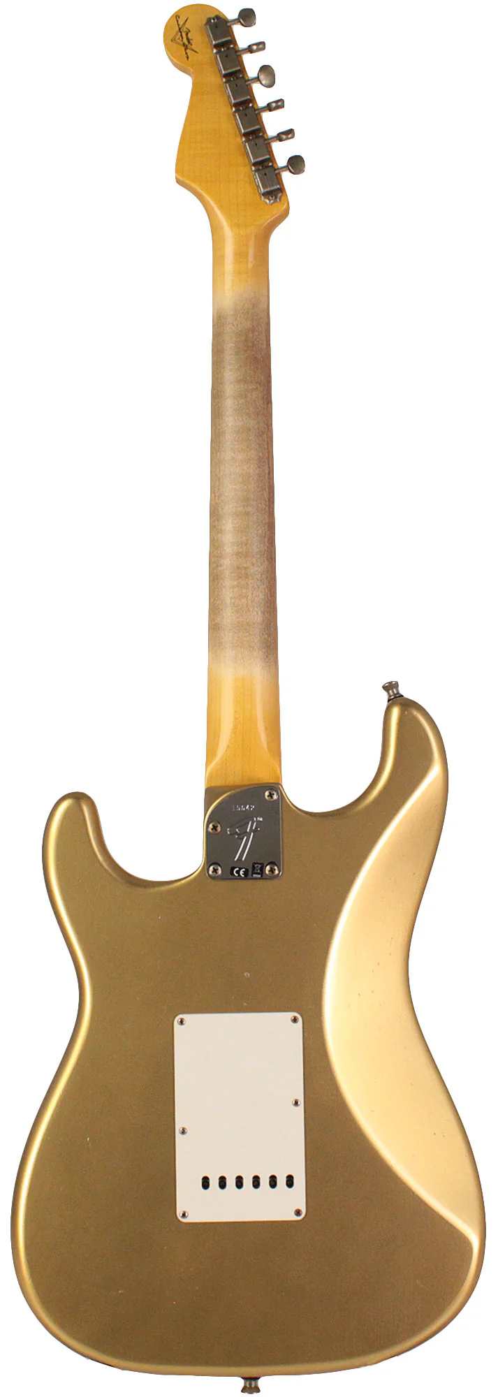 Fender Custom Shop Postmodern Strat Maple, Journeyman Relic, Aged Aztec Gold - Image 7