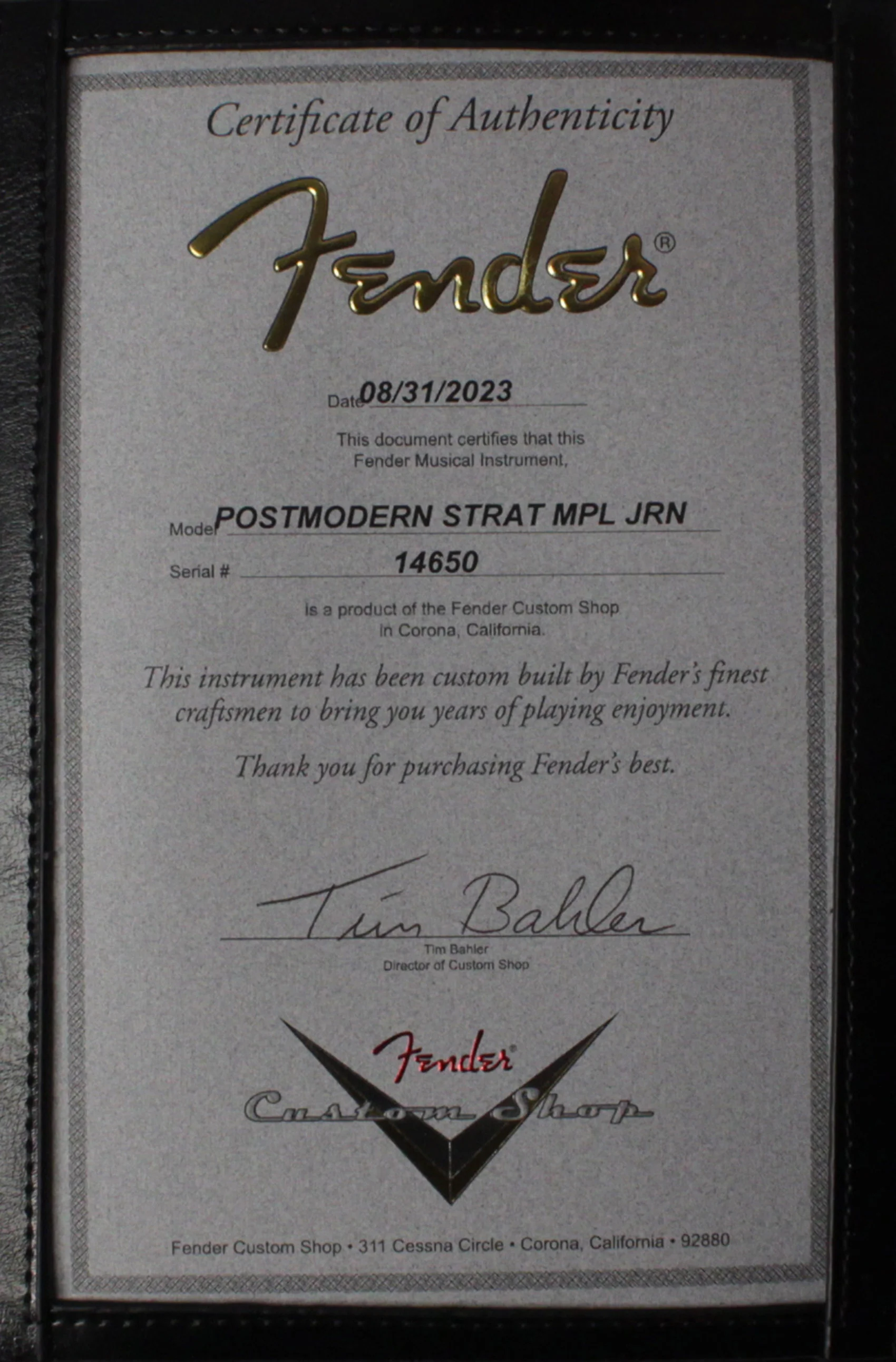 Fender Custom Shop Postmodern Strat Maple, Journeyman Relic, Natural Blonde - Image 10