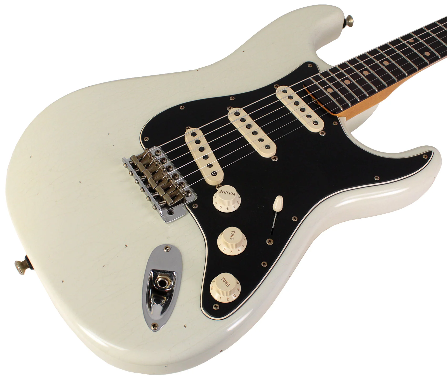 Fender Custom Shop Postmodern Stratocaster, Journeyman Relic, Aged Olympic White - Image 2