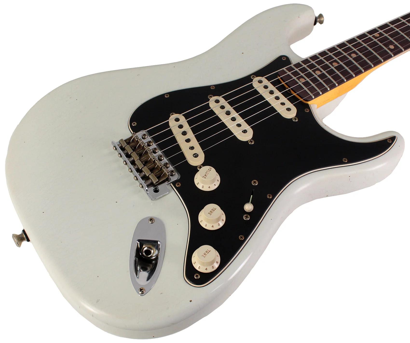 Fender Custom Shop Postmodern Stratocaster, Journeyman Relic, Aged Olympic White - Image 2