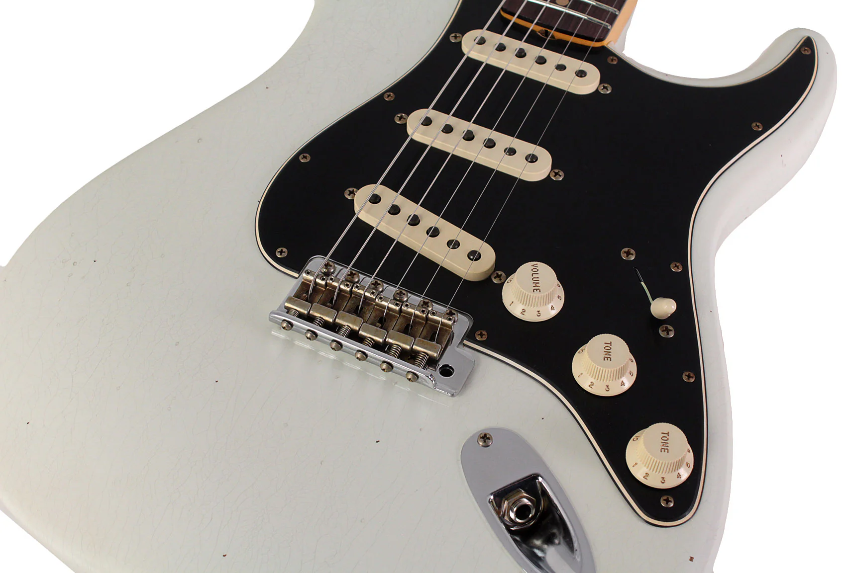 Fender Custom Shop Postmodern Stratocaster, Journeyman Relic, Aged Olympic White - Image 3