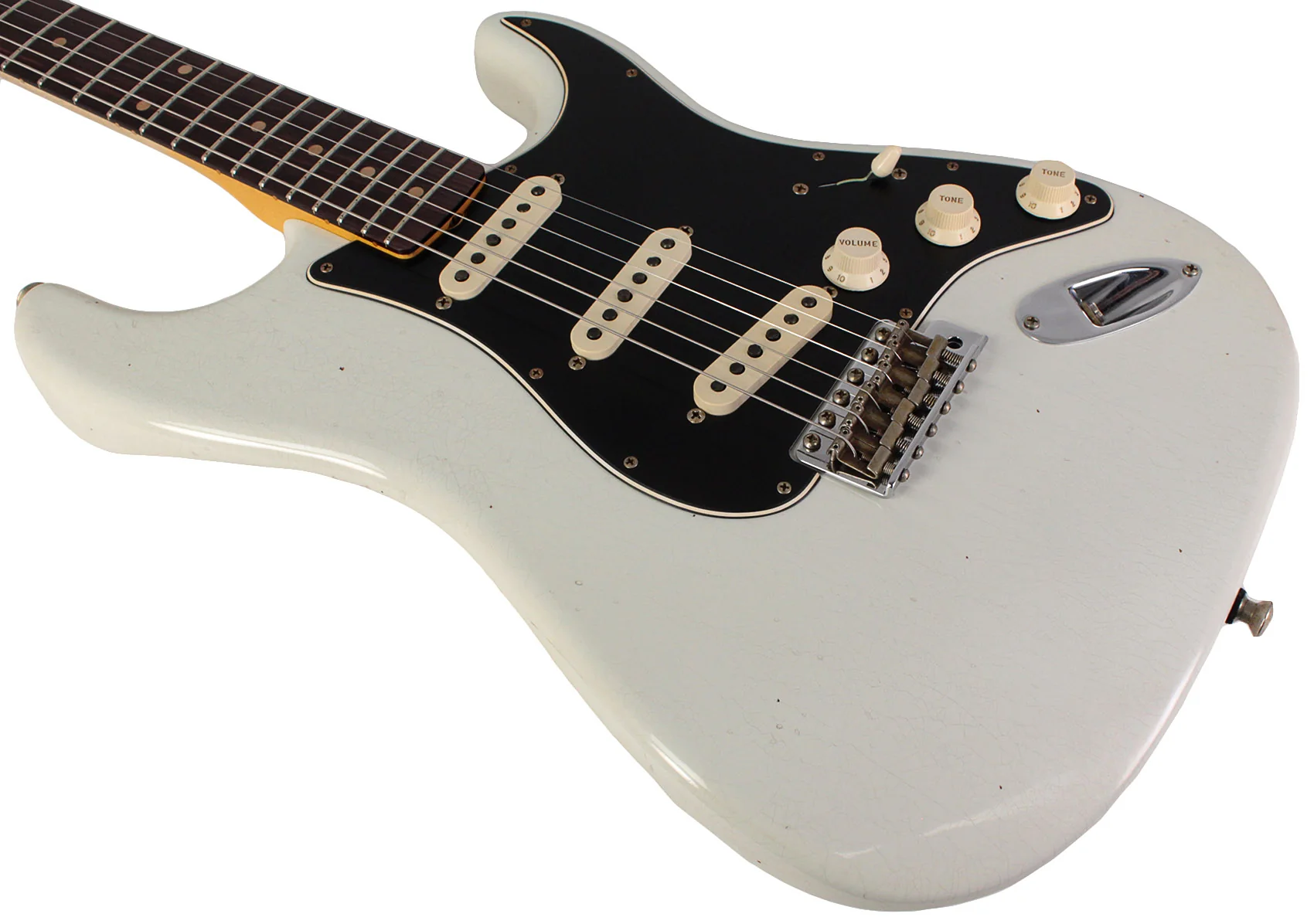 Fender Custom Shop Postmodern Stratocaster, Journeyman Relic, Aged Olympic White - Image 4