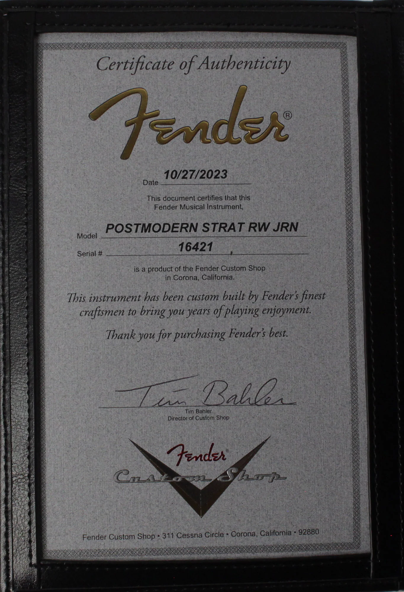 Fender Custom Shop Postmodern Stratocaster, Journeyman Relic, Aged Olympic White - Image 9