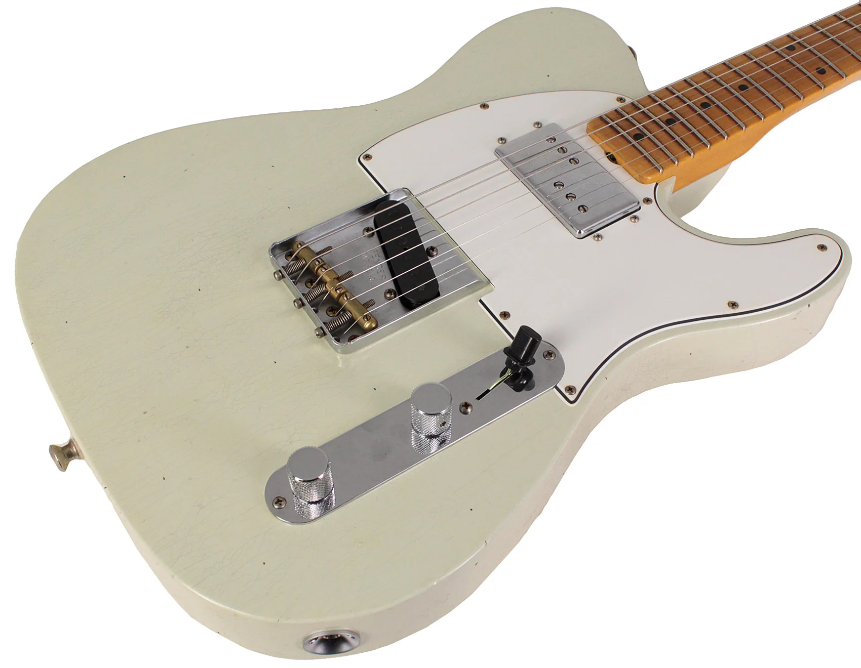Fender Custom Shop Postmodern Tele Journeyman Relic, Maple, Aged India Ivory - Image 2
